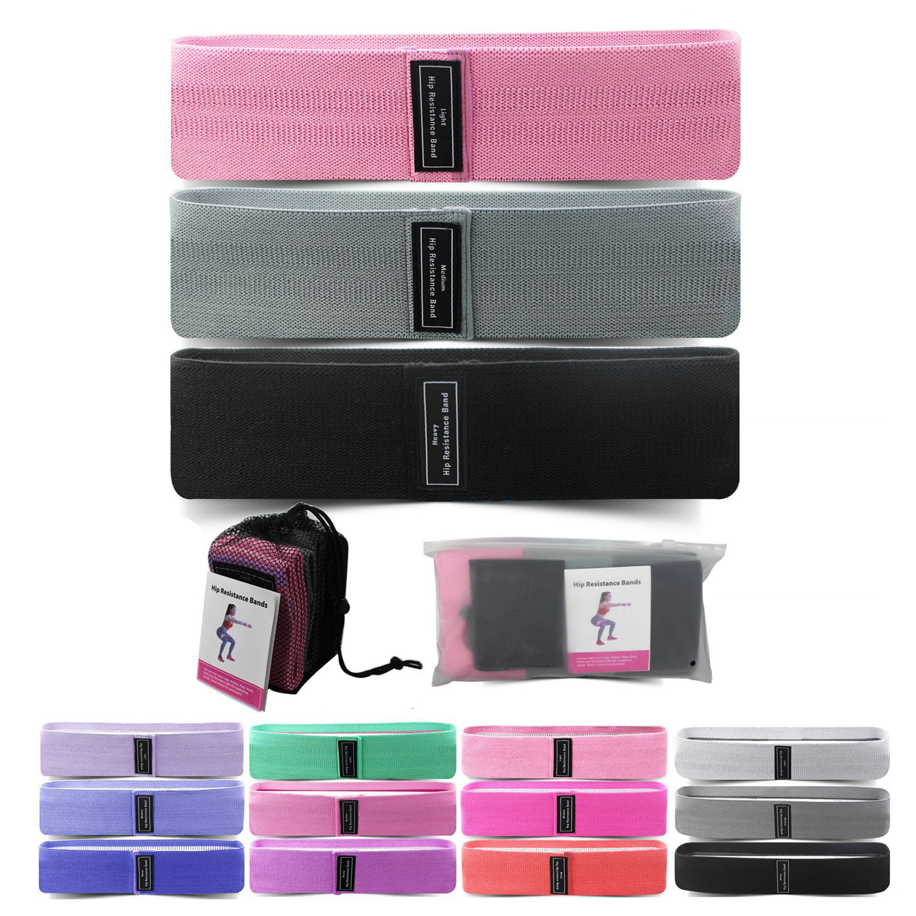 Resistance Bands Set-3 Pieces 5