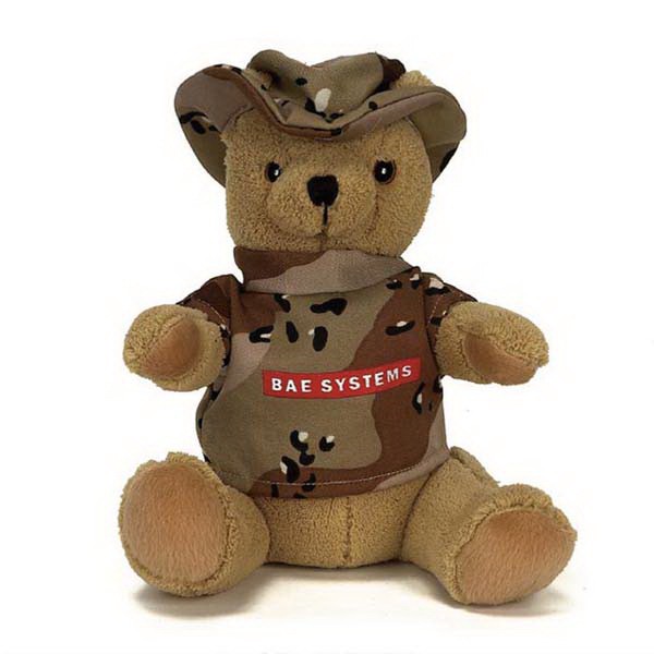 7" Desert Camouflage Bear 1