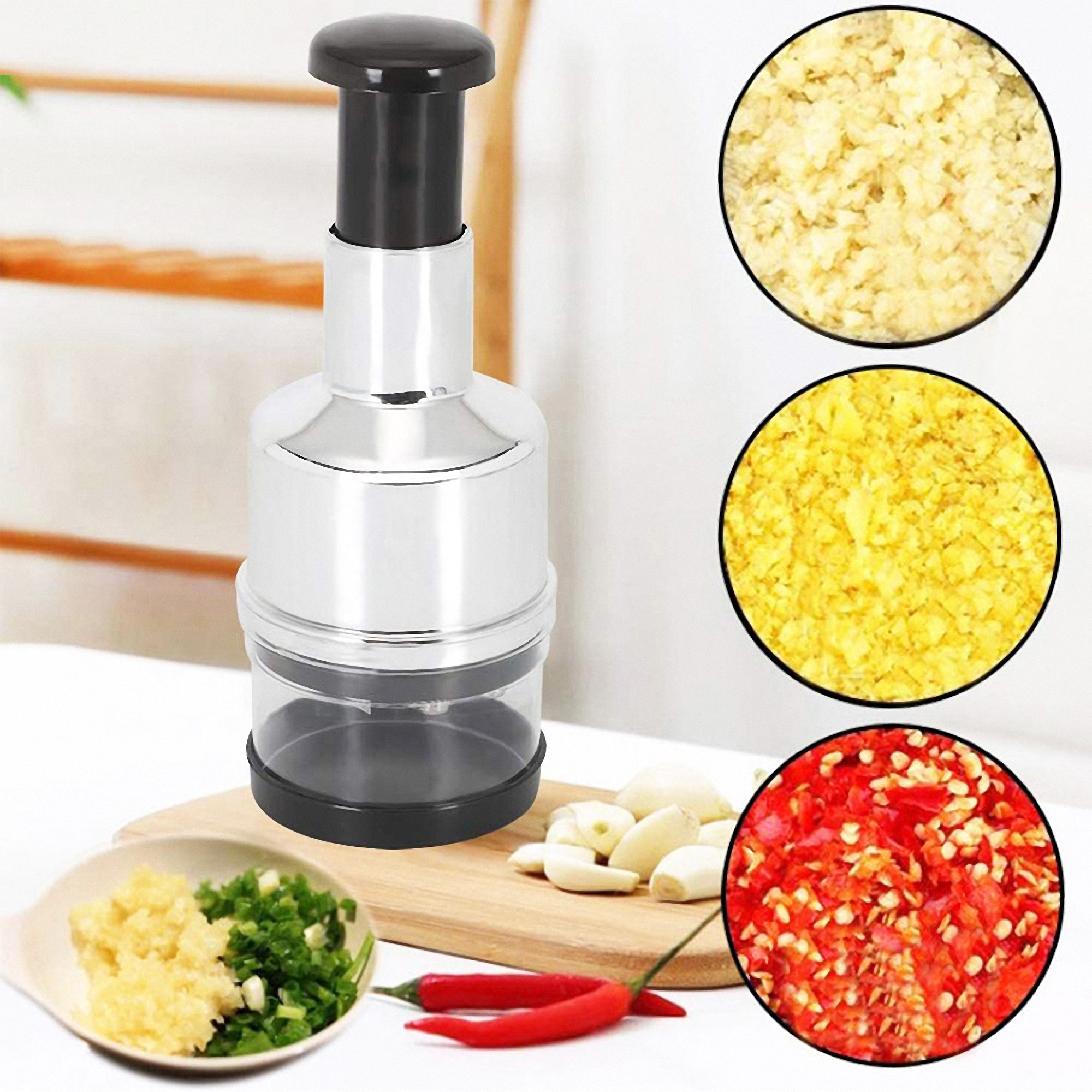 Manual Food Chopper and Dicer 6