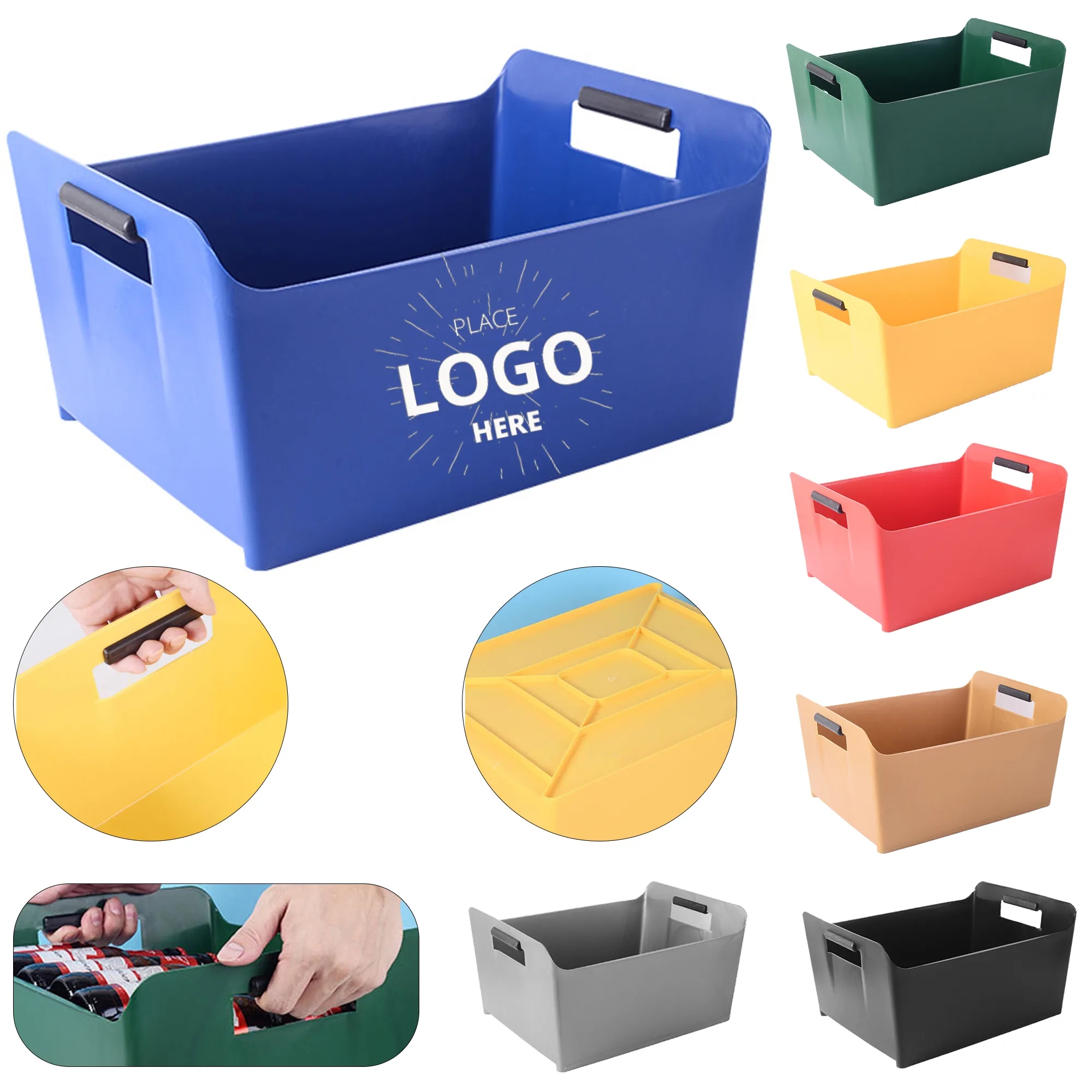 Plastic Rectangular Ice Bucket 2