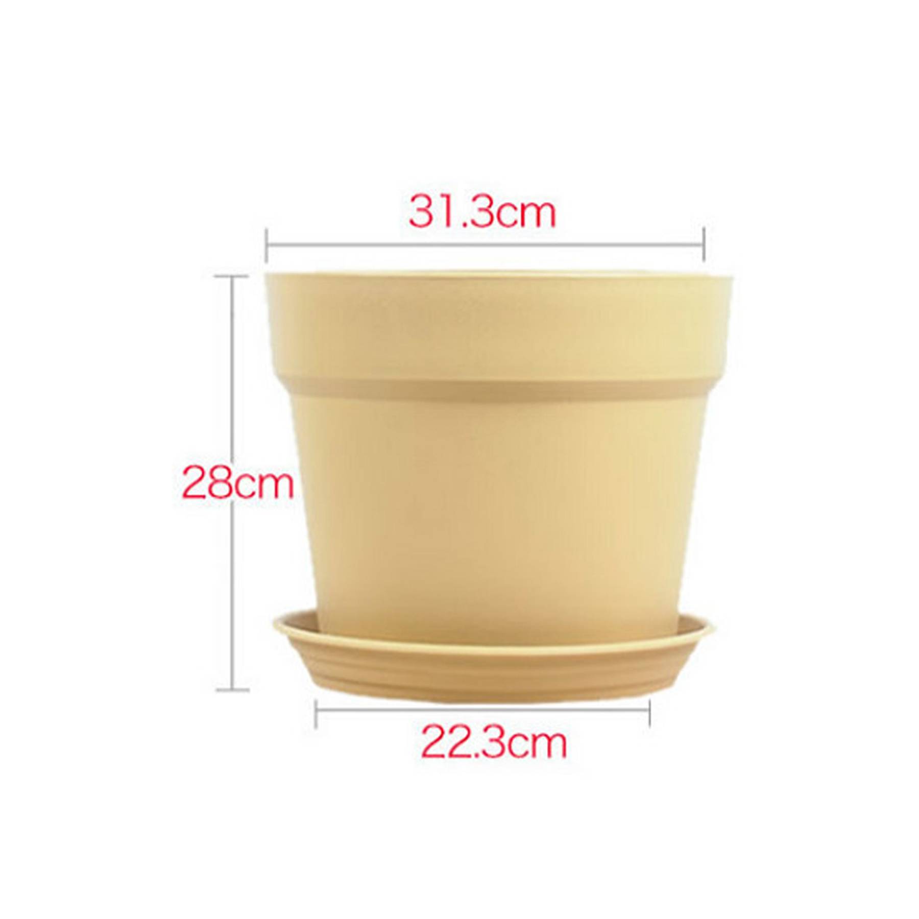 Plant Pot W/ Drainage Hole 3