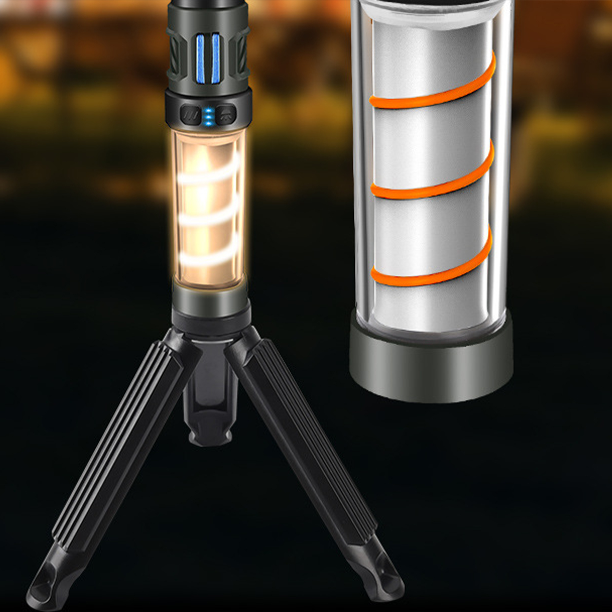 Abs Multi Functional Mosquito Repellent Lighting Camping Lamp 4