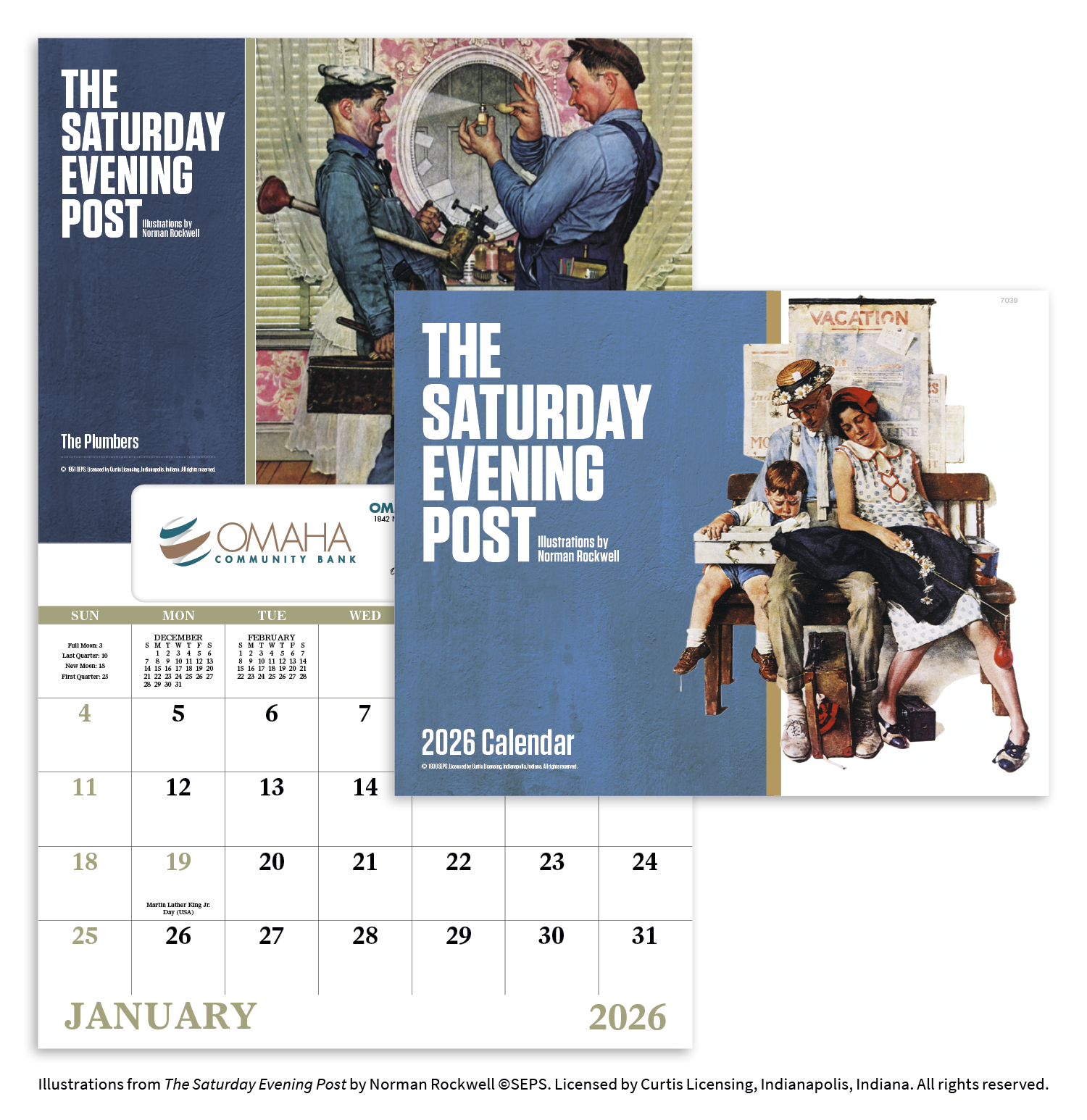 Good Value™ The Saturday Evening Post - Window Calendar 13