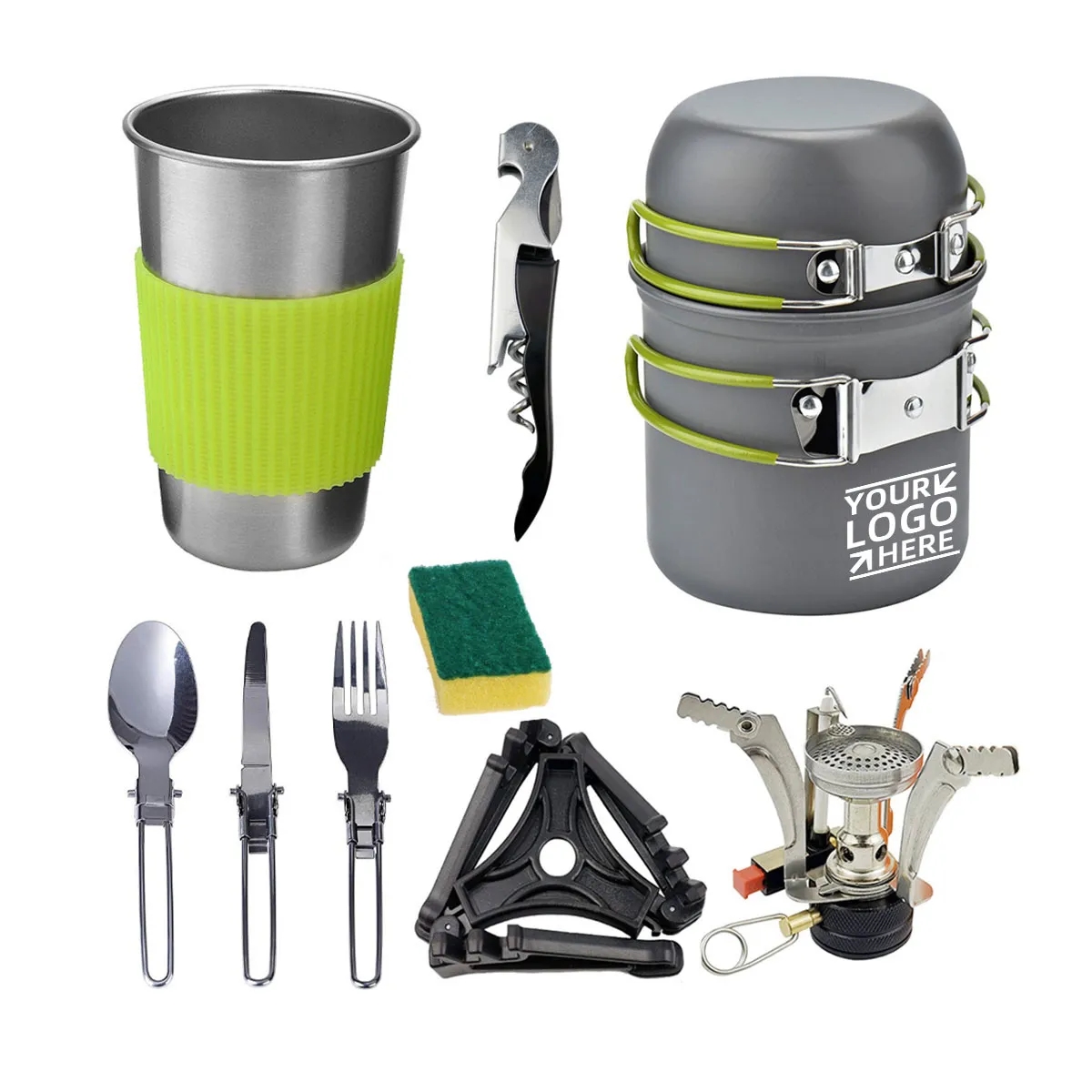 Camping Cookware Mess Kit 3