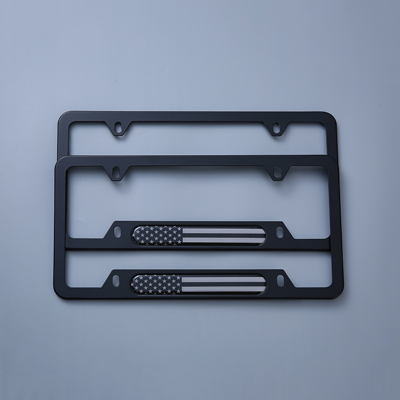 Aluminum Crafted Custom Plate Frame 2