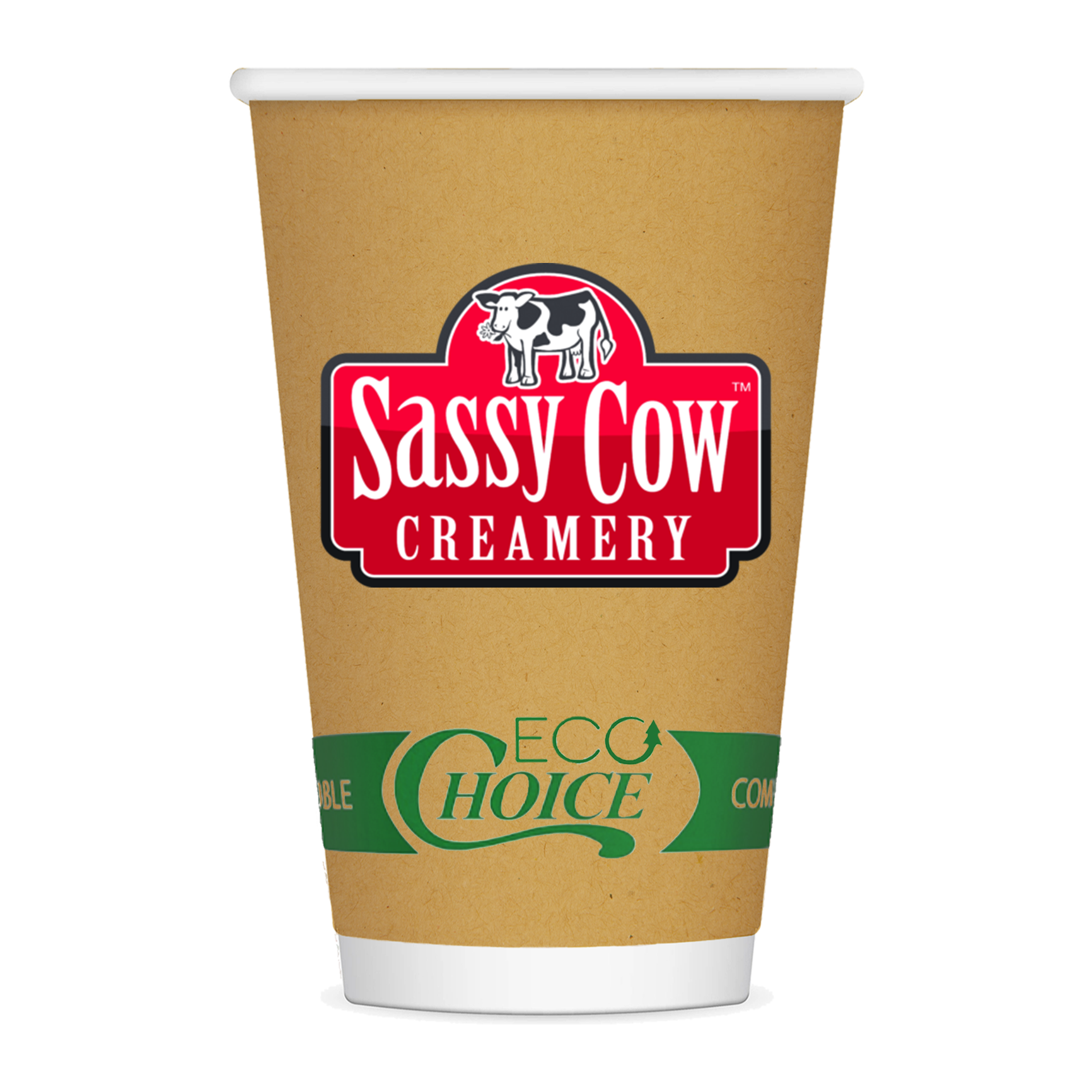 20 Oz. Insulated Kraft Paper Cup, Digital 4