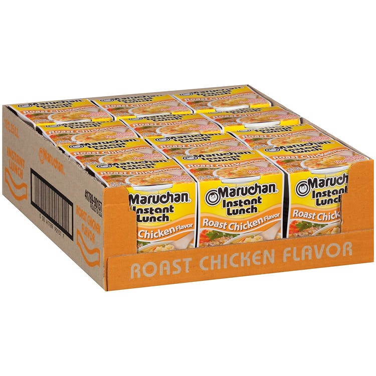 Maruchan Instant Lunch Cups - Roast Chicken 2.25 oz 12 Pack 2