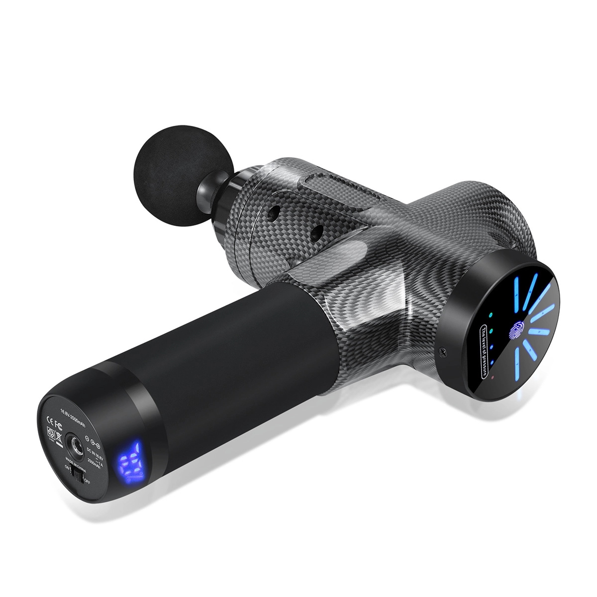 Massage Gun Deep Tissue Muscle Therapy Gun 6 Heads 1