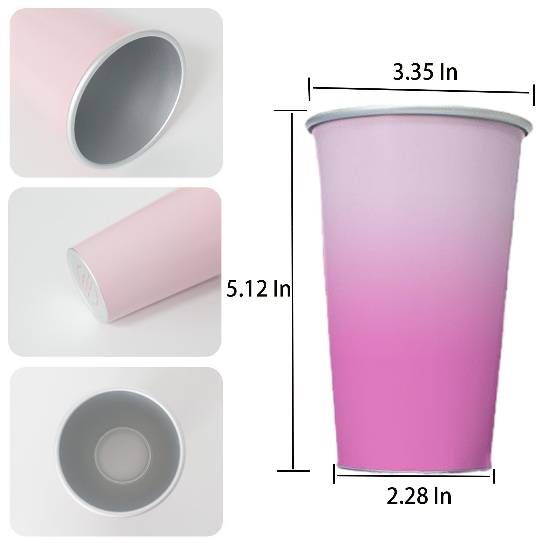 Temperature Sensitive Aluminum Cup 3
