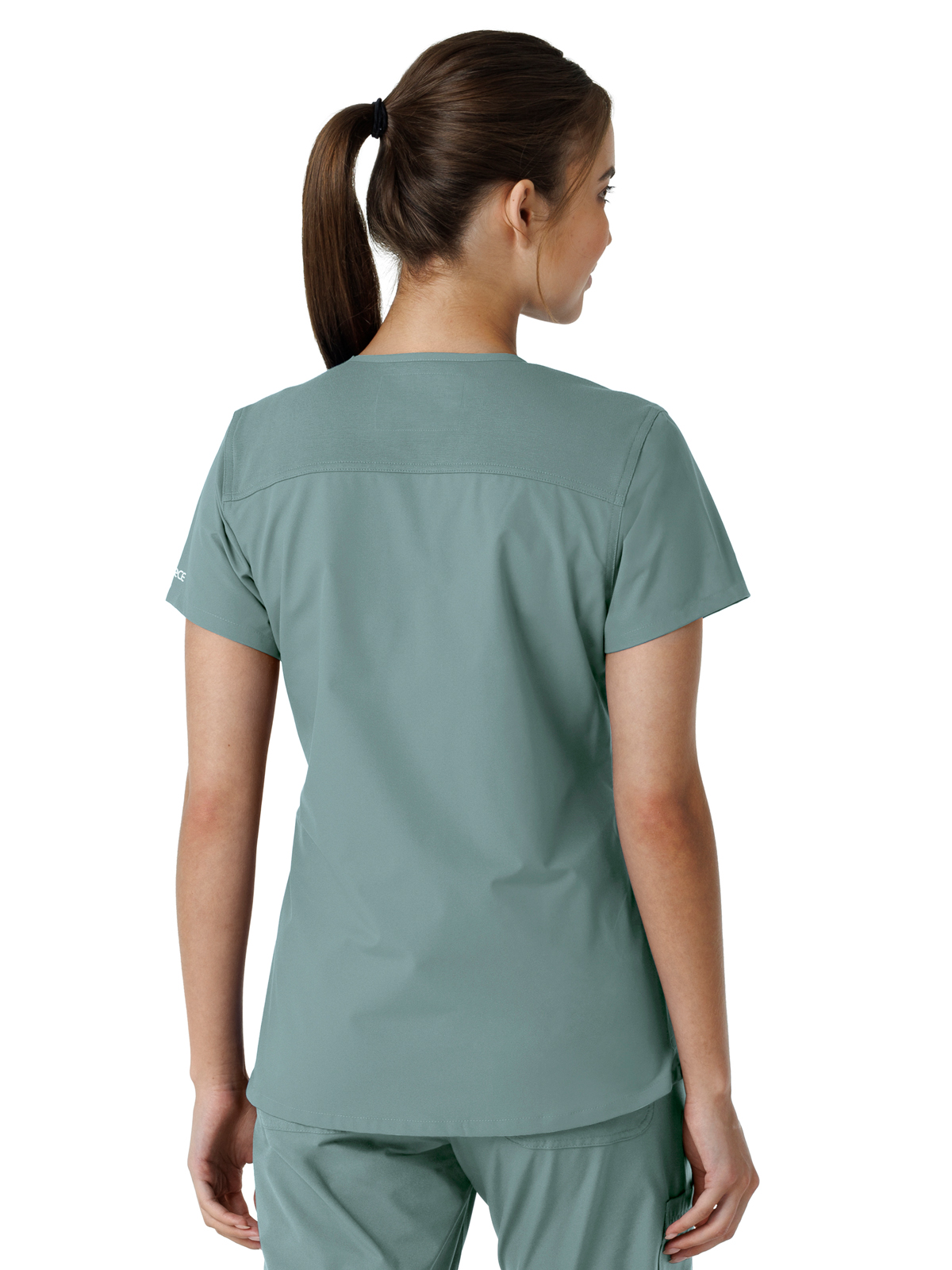 Carhartt - Force Essentials - Women's Four-Pocket V-Neck Knit Panel Top 7