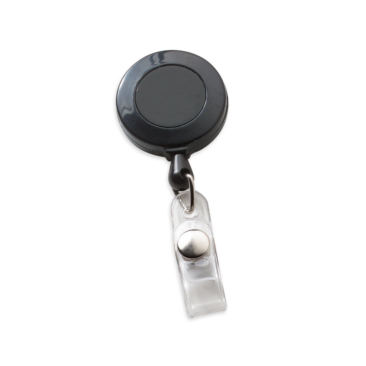 Economy Round Retractable Badge Holder