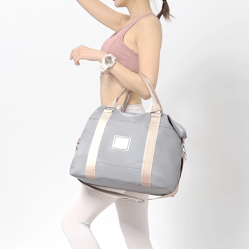 Travel Sports Tote Handbag & Yoga Weekender Shoulder Bag 8