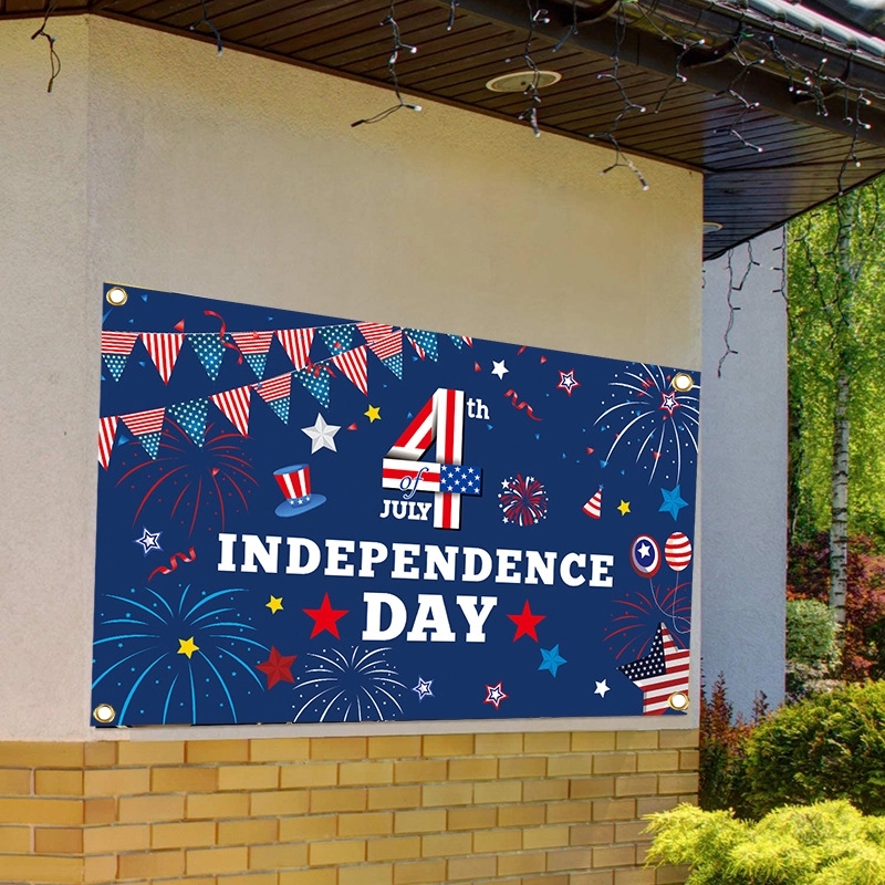 Independence Day Banner Backdrop Decorations 5