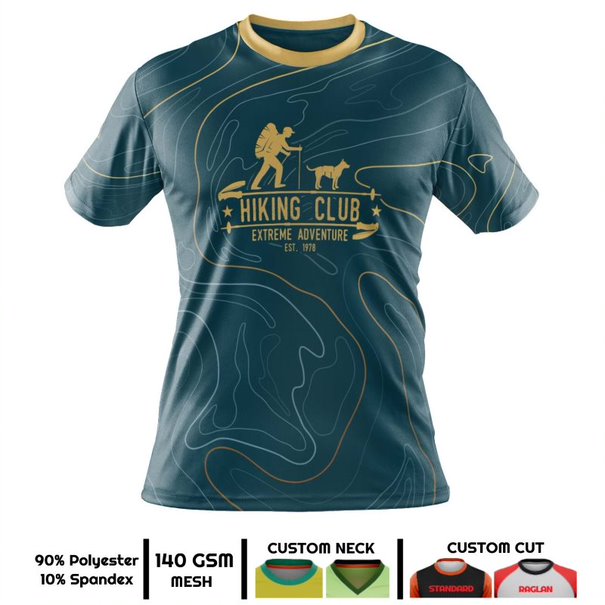 Unisex and Kids' Full Sublimation 140G Mesh Short Sleeve T-Shirt 2