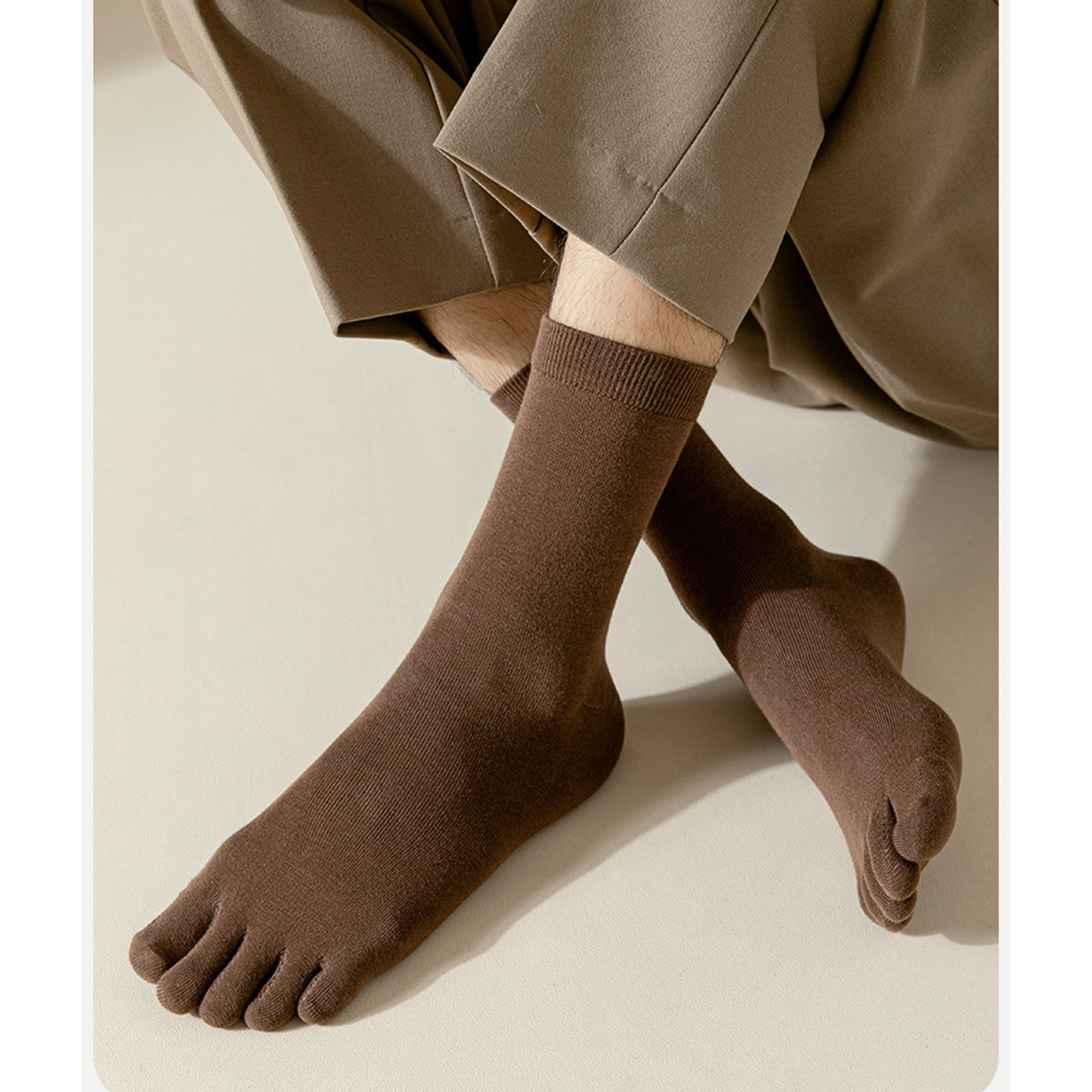 Men's Cotton Toe Sock 3