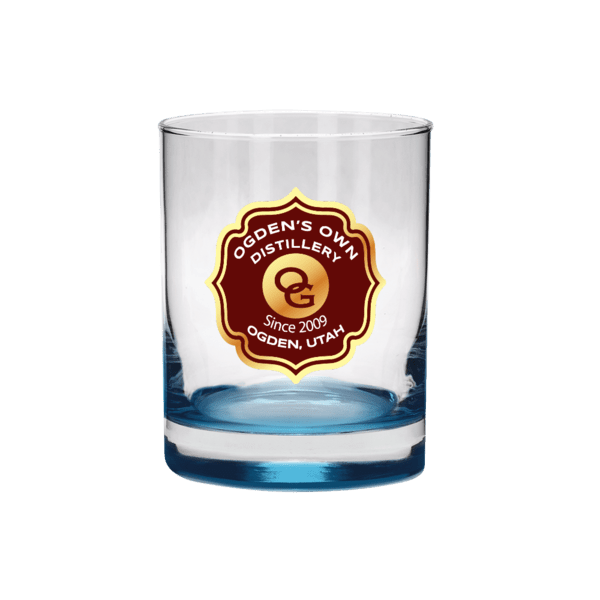 Cask Strength 13.5 oz Libbey Heavy Base Whiskey Rocks Glass 34
