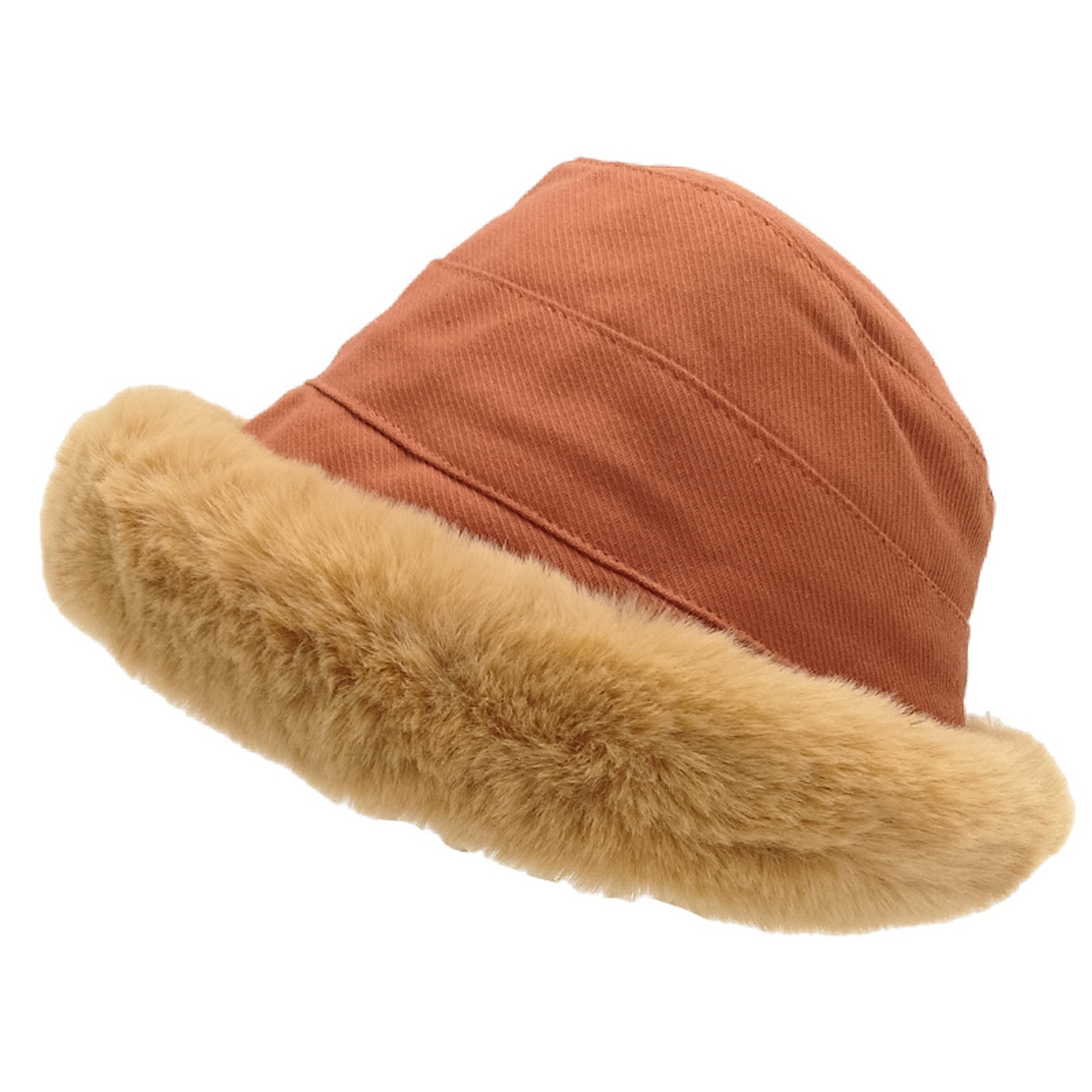 Furry Winter Bucket Hat 2