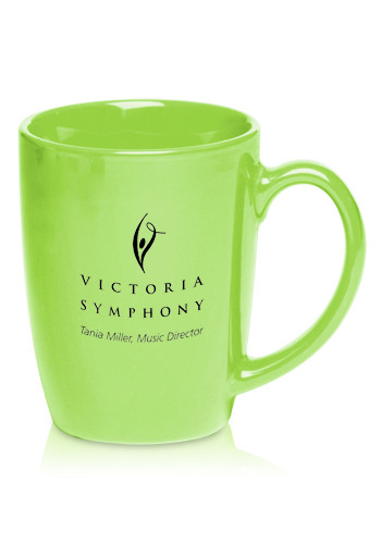 12 oz. Curved Java Coffee Mugs 13
