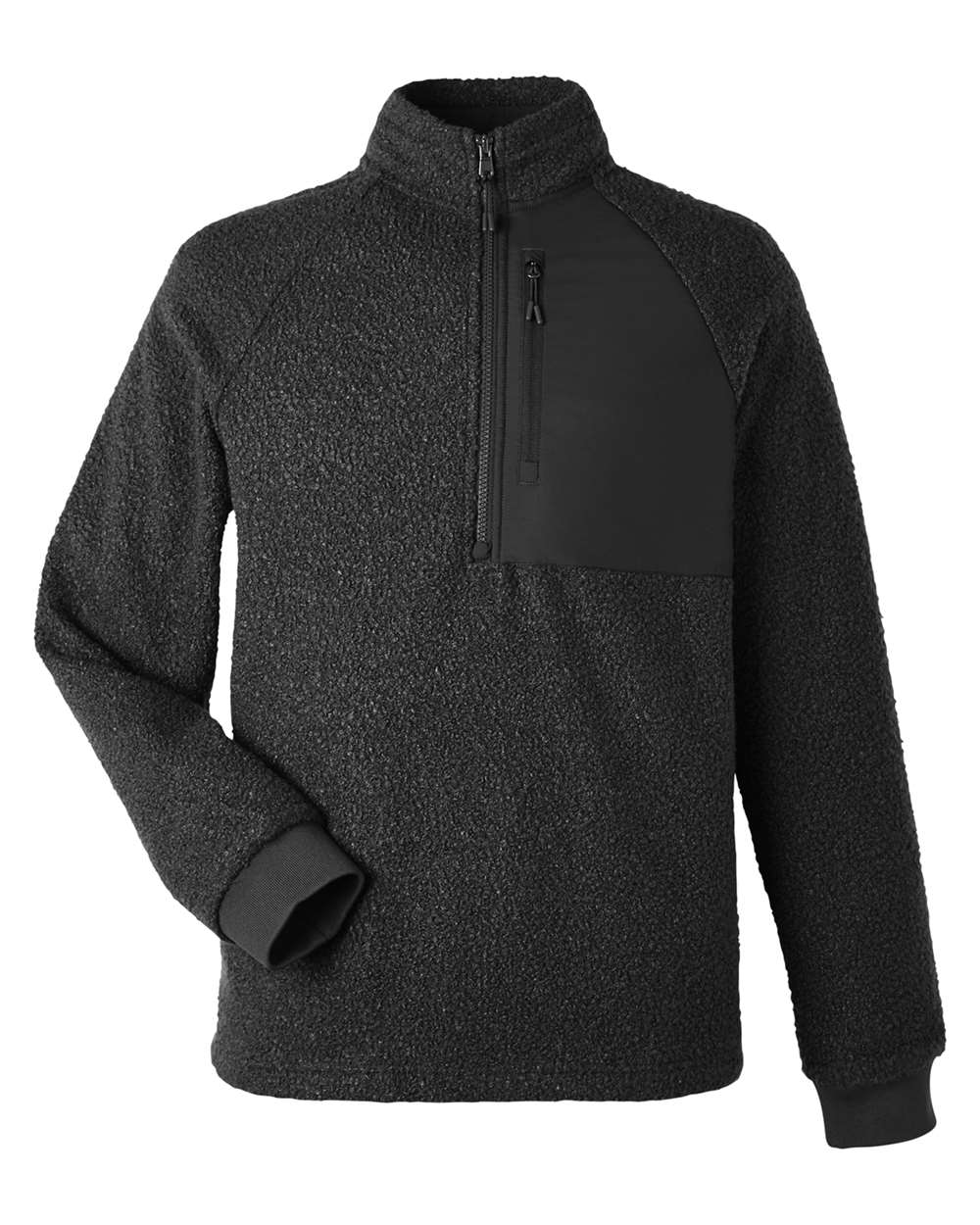 Men's Aura Sweater Fleece Quarter-Zip Pullover - NE713 14
