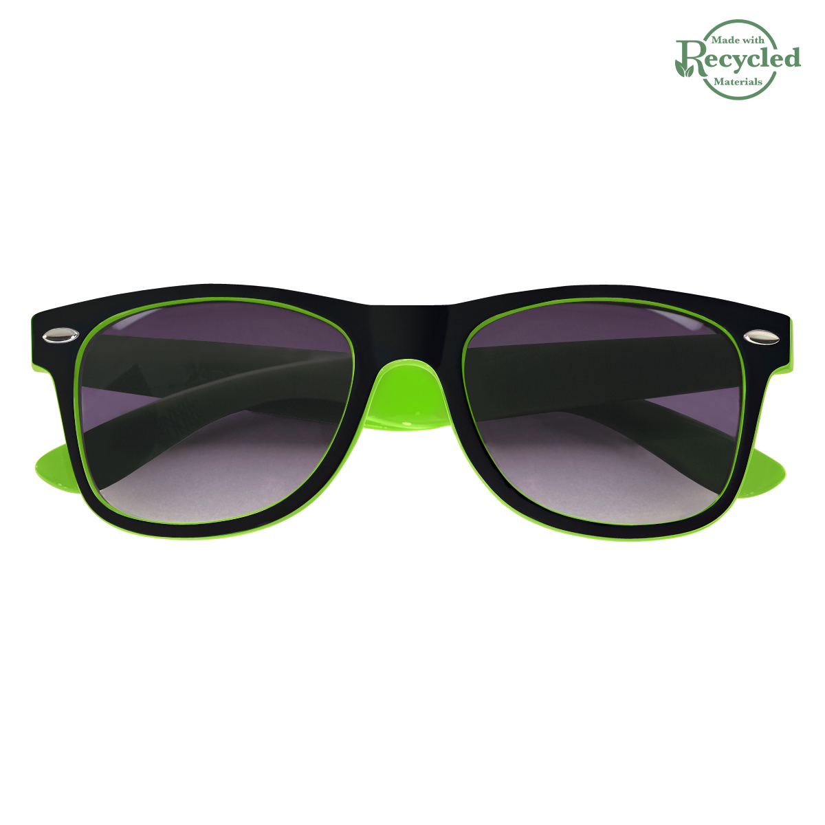 Two-Tone Malibu Sunglasses 11