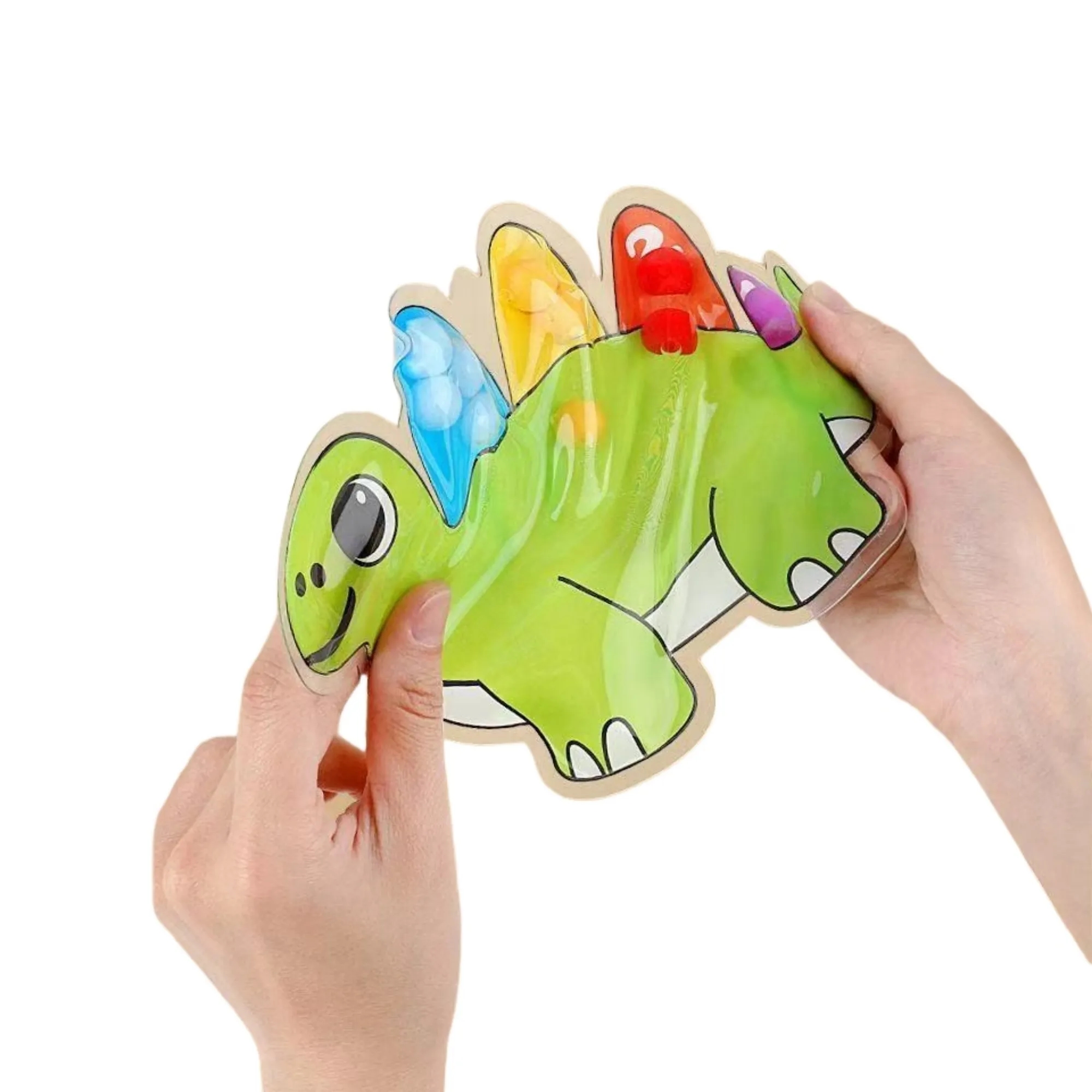 Cute Animal Shape Squeeze Toy Color Sorting Fidget Toy 8