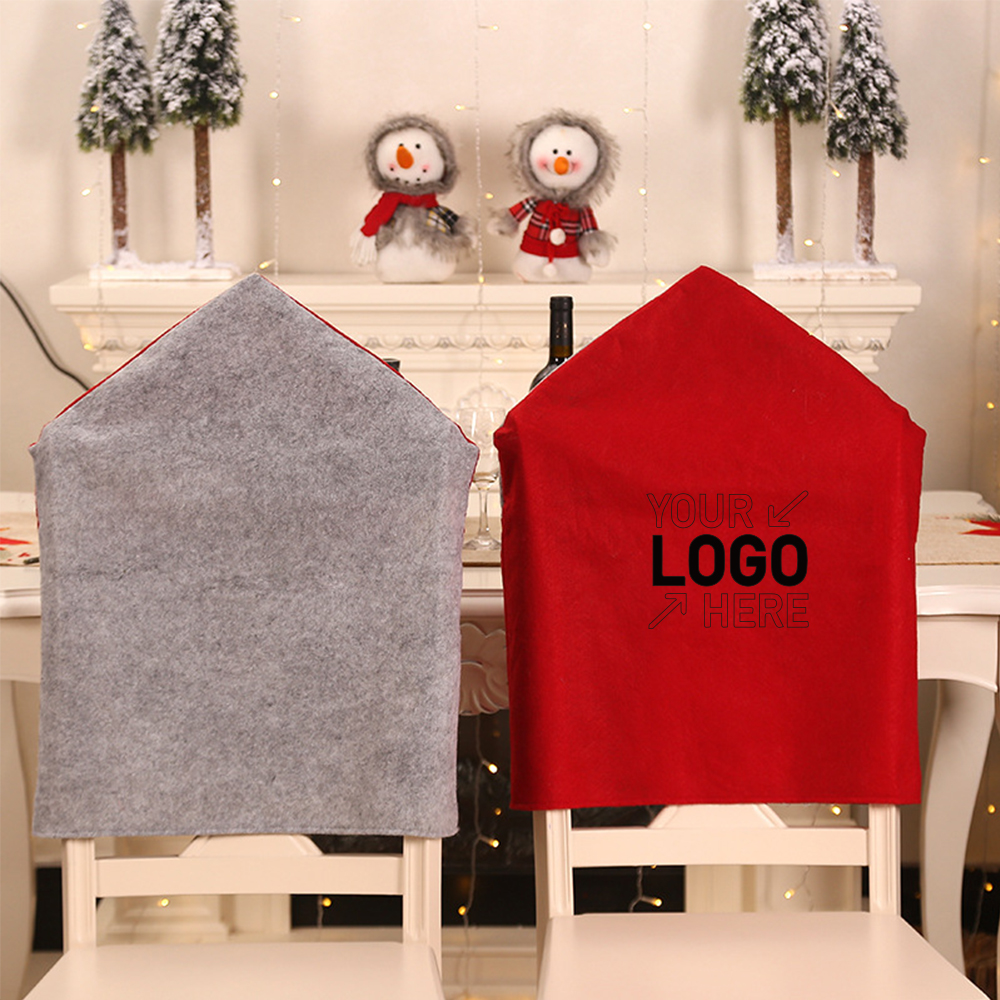Christmas Santa Claus Hat Chair Cover 6