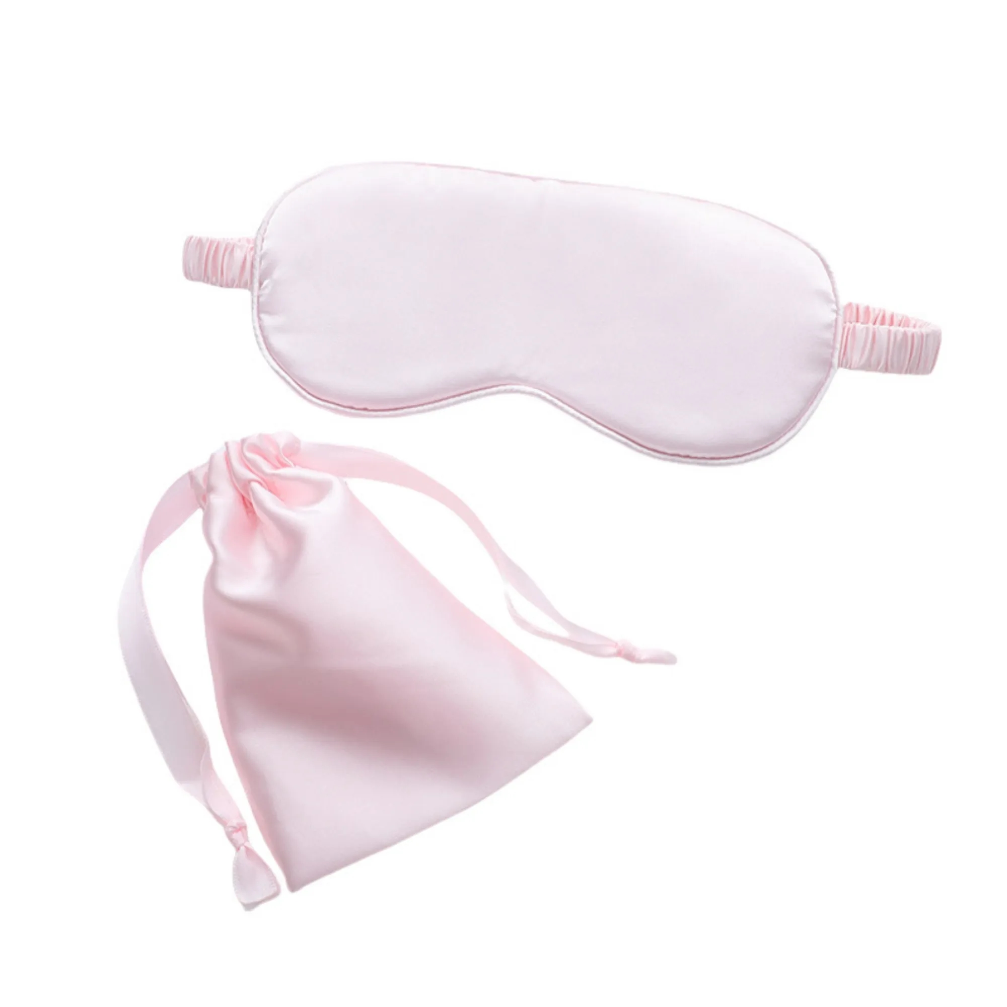 2 Piece Simulated Silk Eye Mask & Storage Bag Set 6