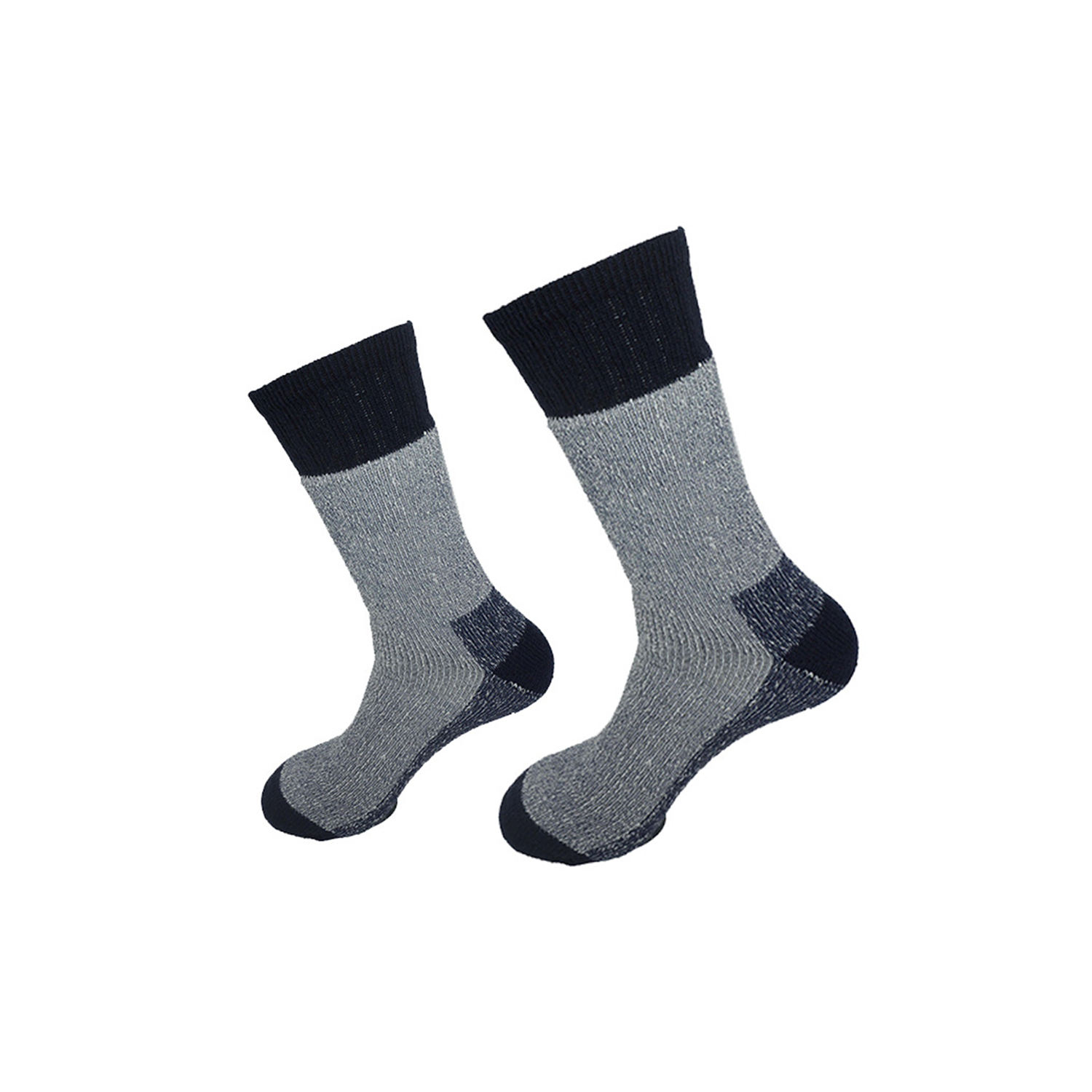 Breathable Mid-calf Sports Socks with Patchwork Design 4