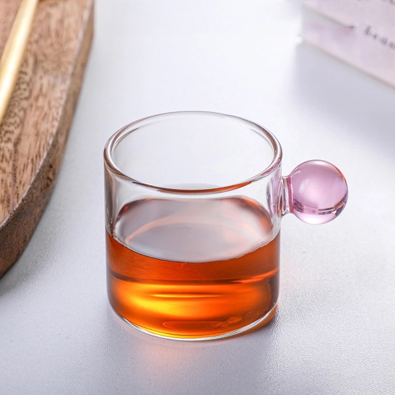 4 OZ/120ML Glass Tea Coffee Mug & Office Drink Gift Cup 12