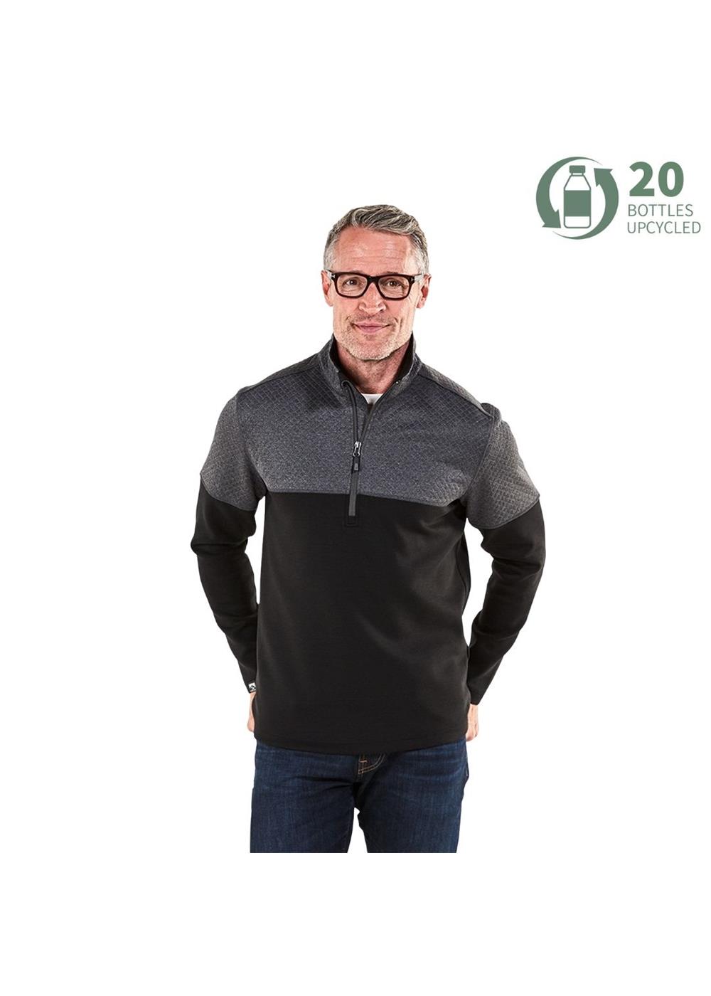 Storm Creek Men's Architect Quilted Quarter Zip 4