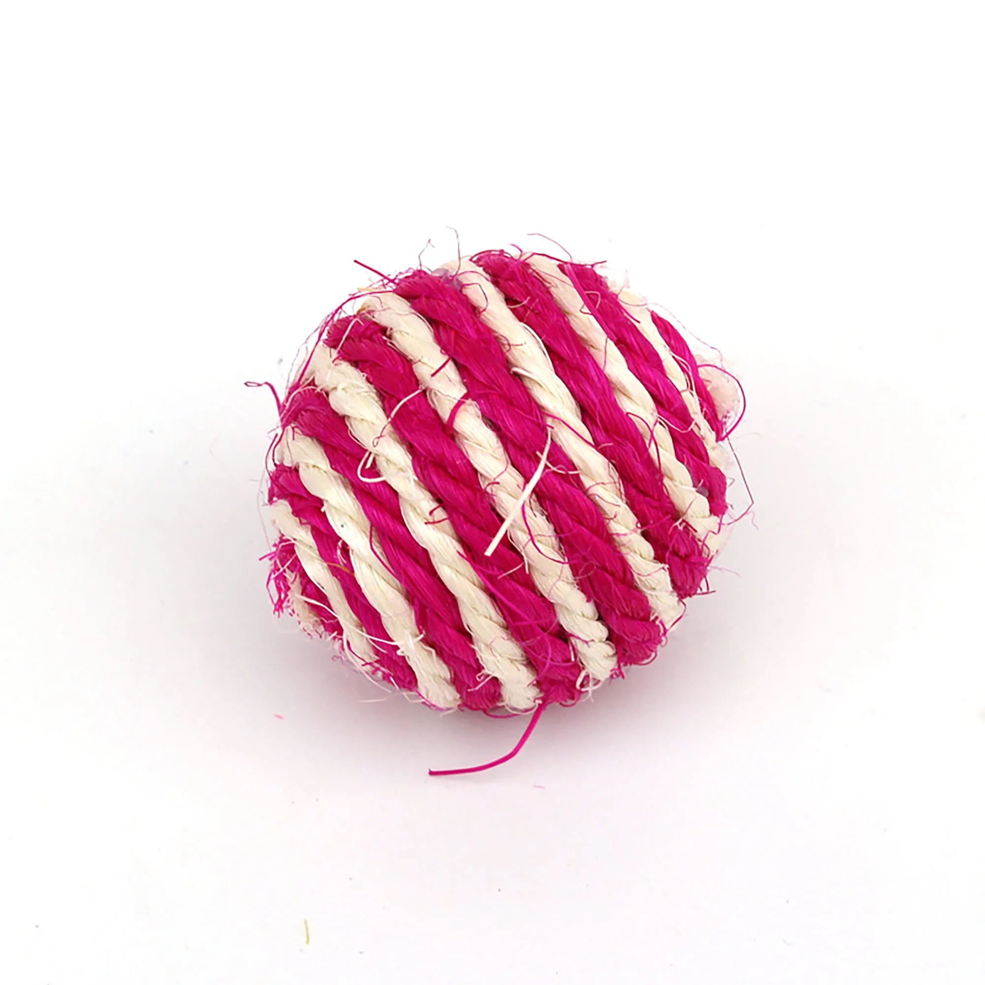 Pet Sisal Ball With Logo For Pet, Travel, Camping.,Beach 4