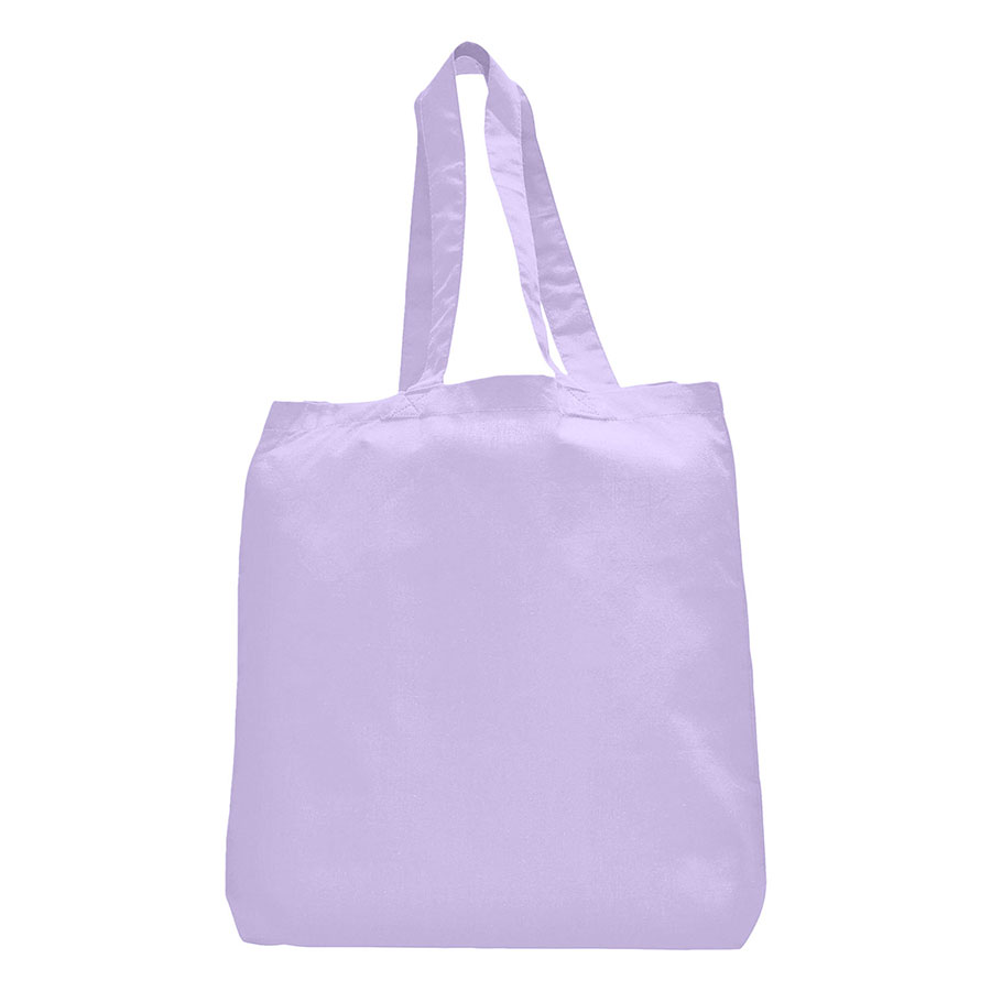 7 oz Cotton Canvas Tote Bag - 10"x14" w/ - 5"G - 20"Handle 15