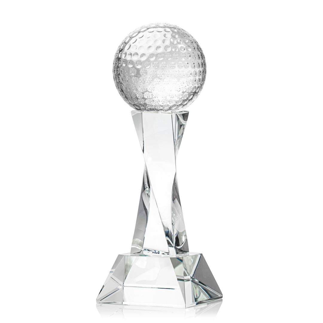Golf Ball Award on Langport Base - Clear 3