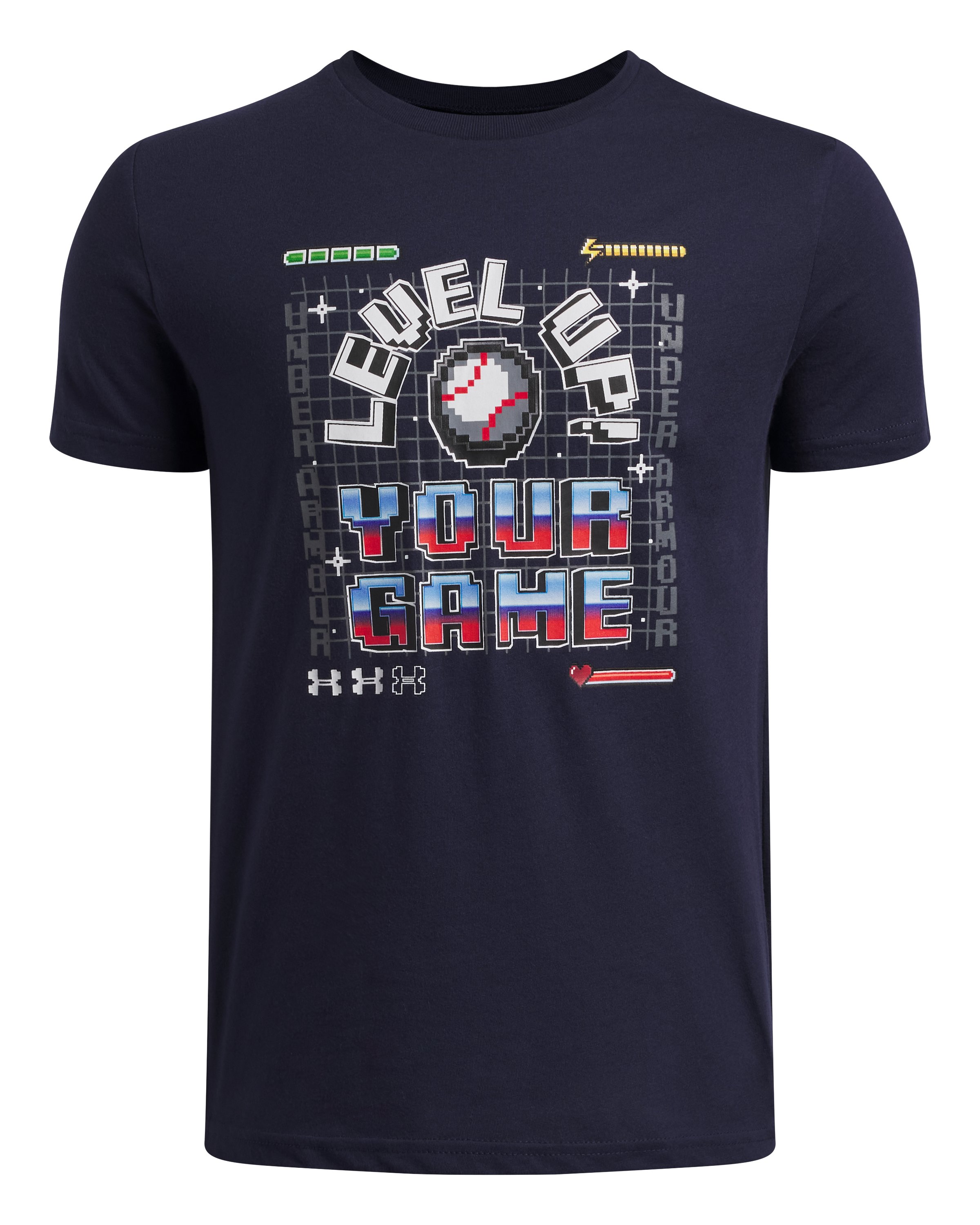 UA Baseball Level Up Boys' Short Sleeve 3