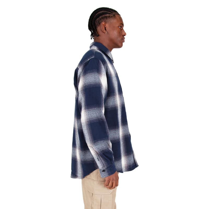 Shaka Wear Men's Plaid Flannel Overshirt 30