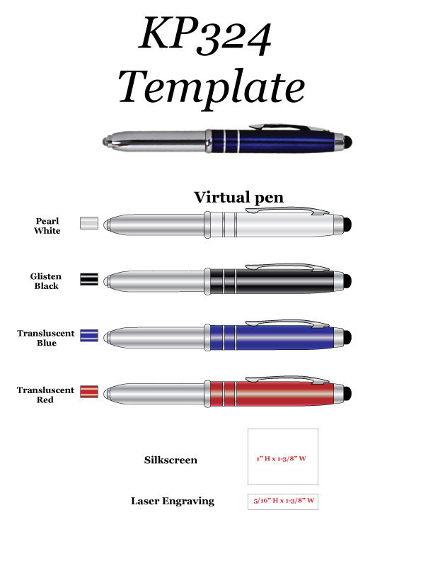 Steve Stylus with LED Light and Pen - 3 in 1 9