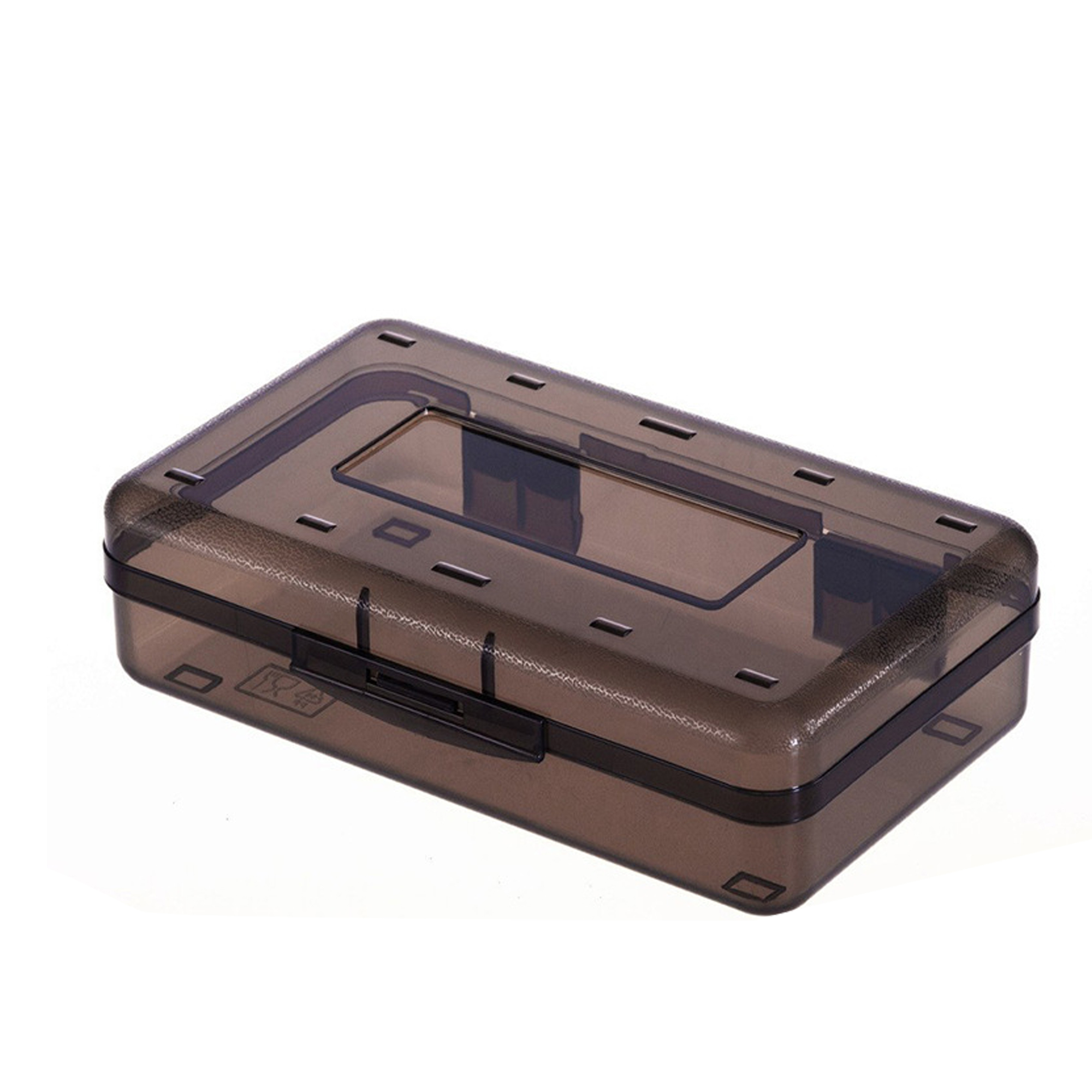 Clear Stationery Organizer Case With Secure Buckle 3
