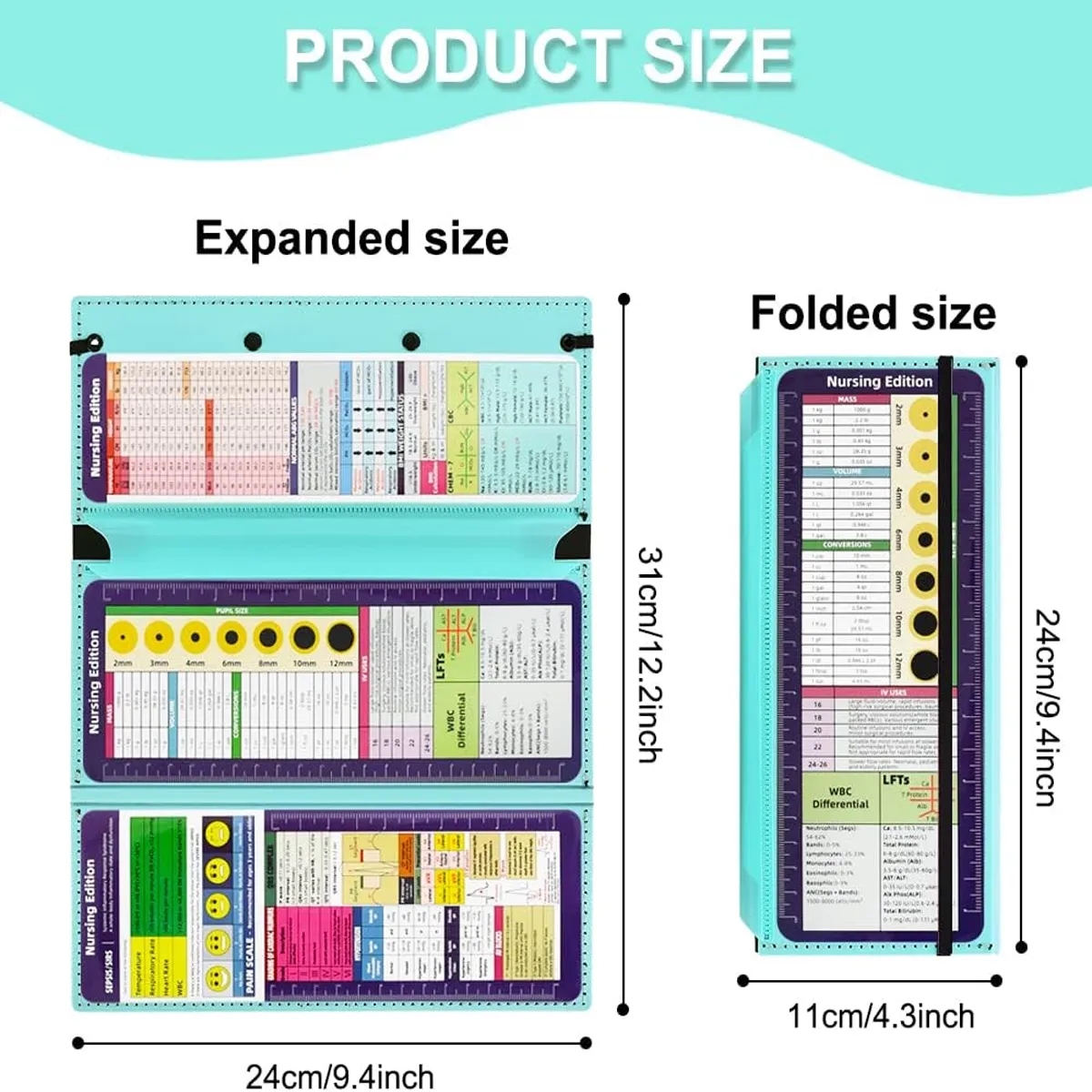 Foldable Nurse Pocket Clipboard 3