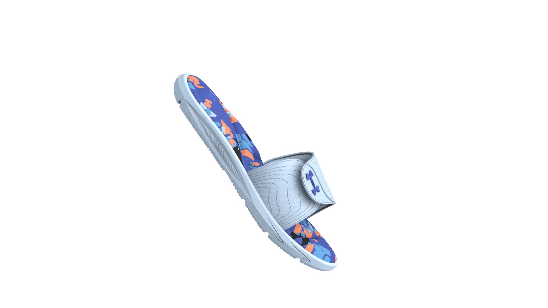 Girls' UA Ignite VI Graphic Footbed Slides 3