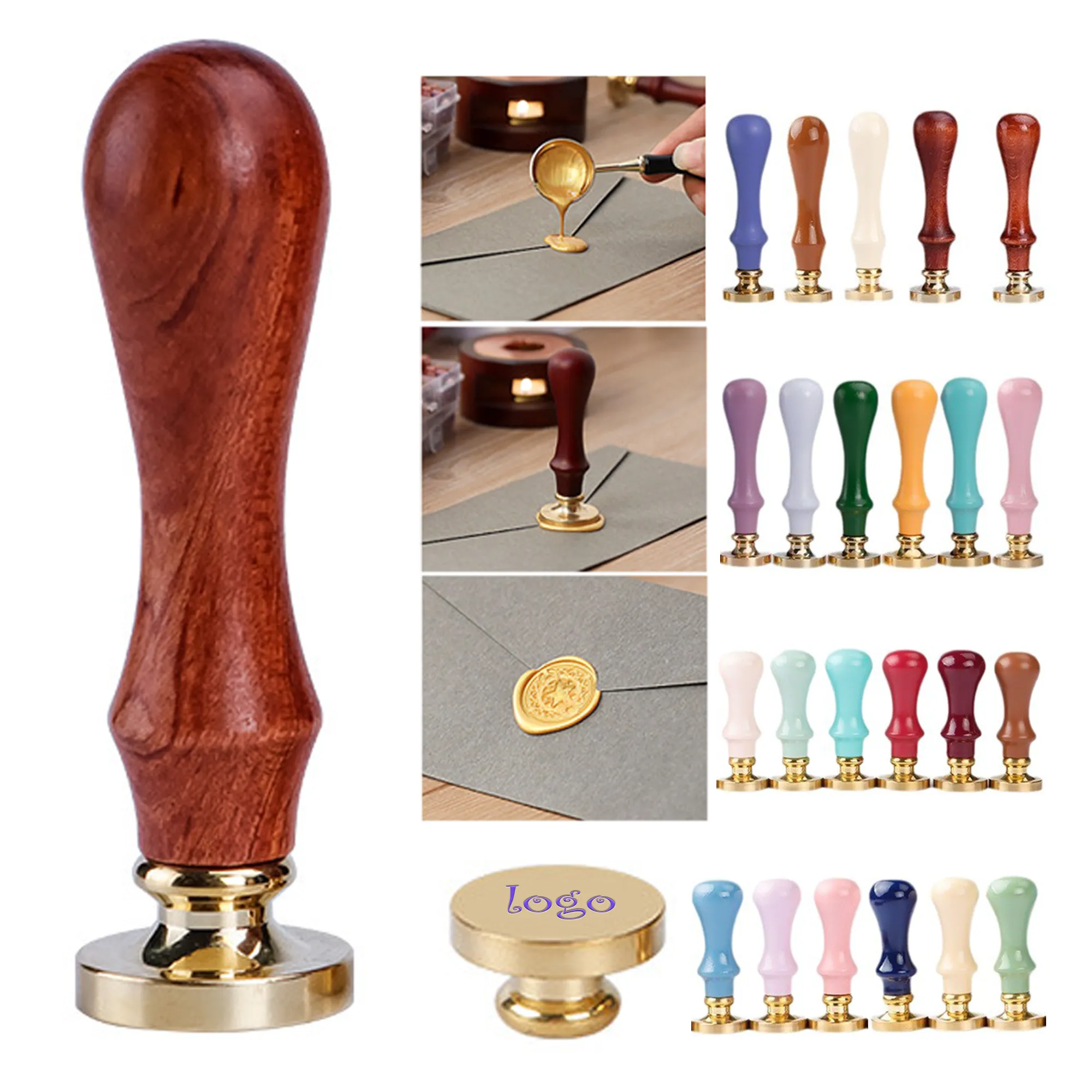 MOQ1 Brass Sealing Wax Stamp 1