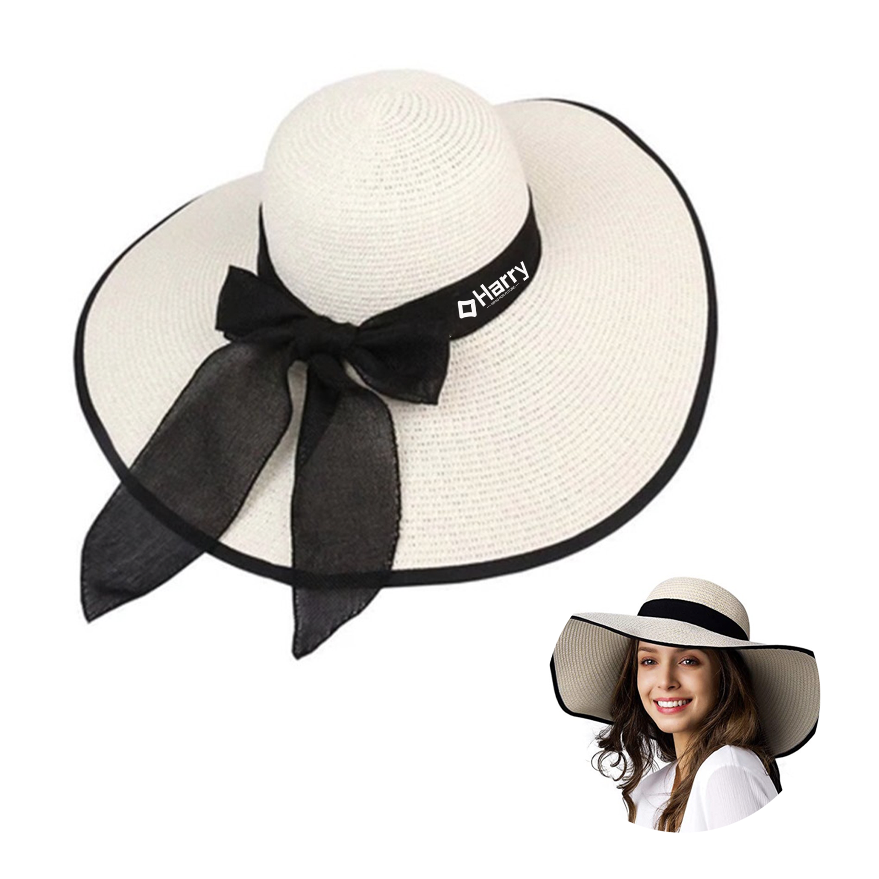 Summer Straw UV Protection Hat 1