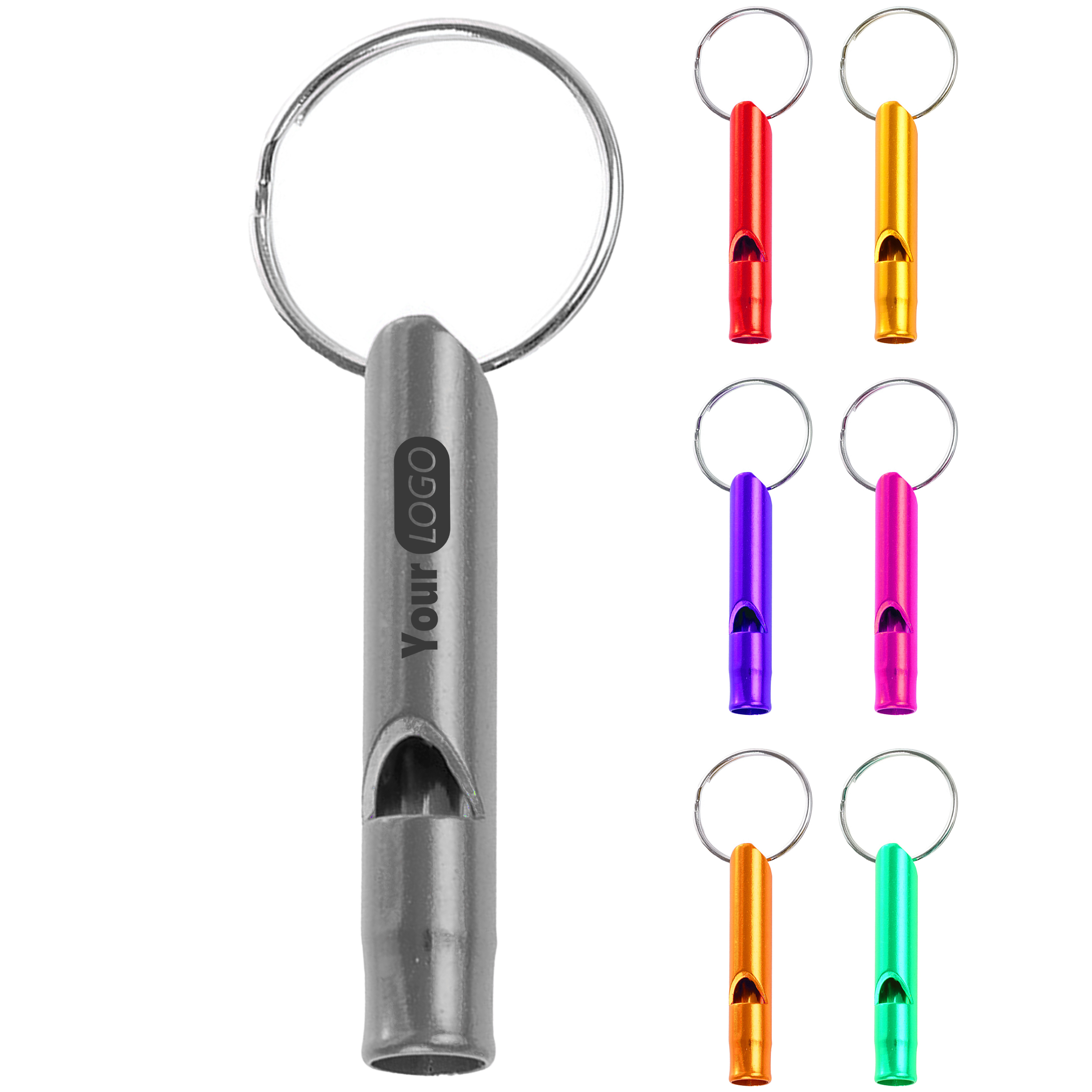 Alloy Customizable Metal Whistle For Branding And Professional Use 2