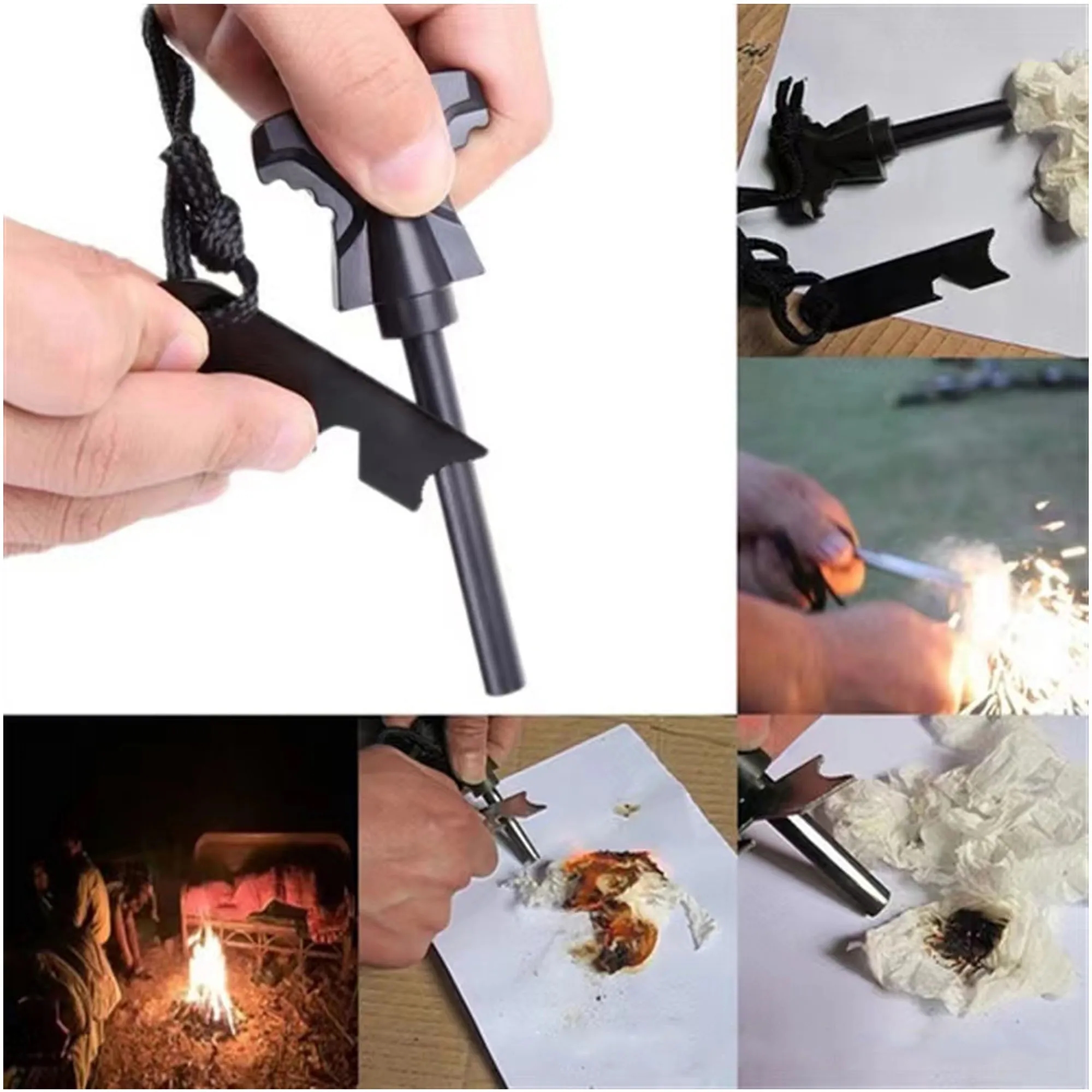 Wild Survival 15-Piece Outdoor Multi-Functional Tool Set 5