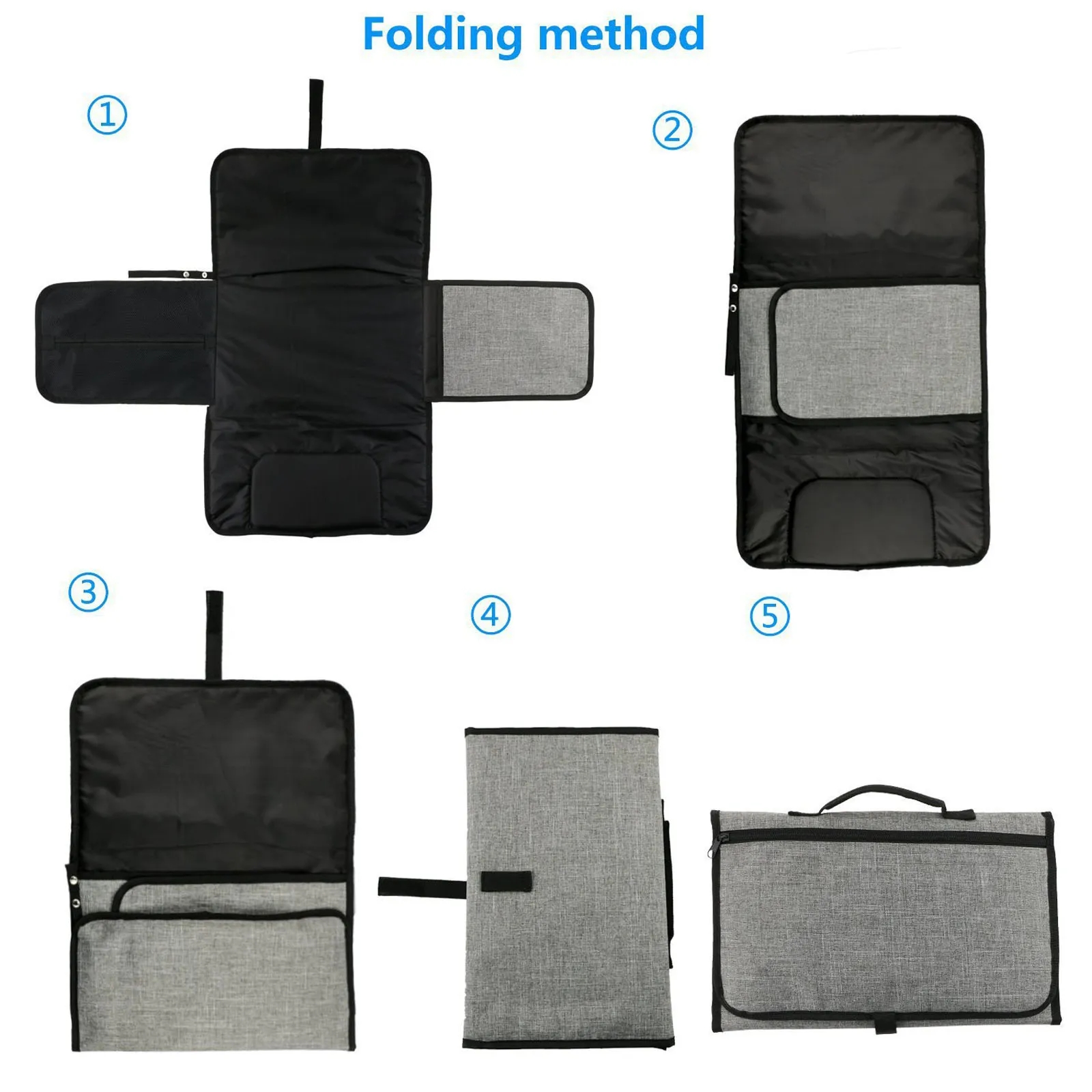 Soft Baby Diaper Changing Mat With Pillow 5