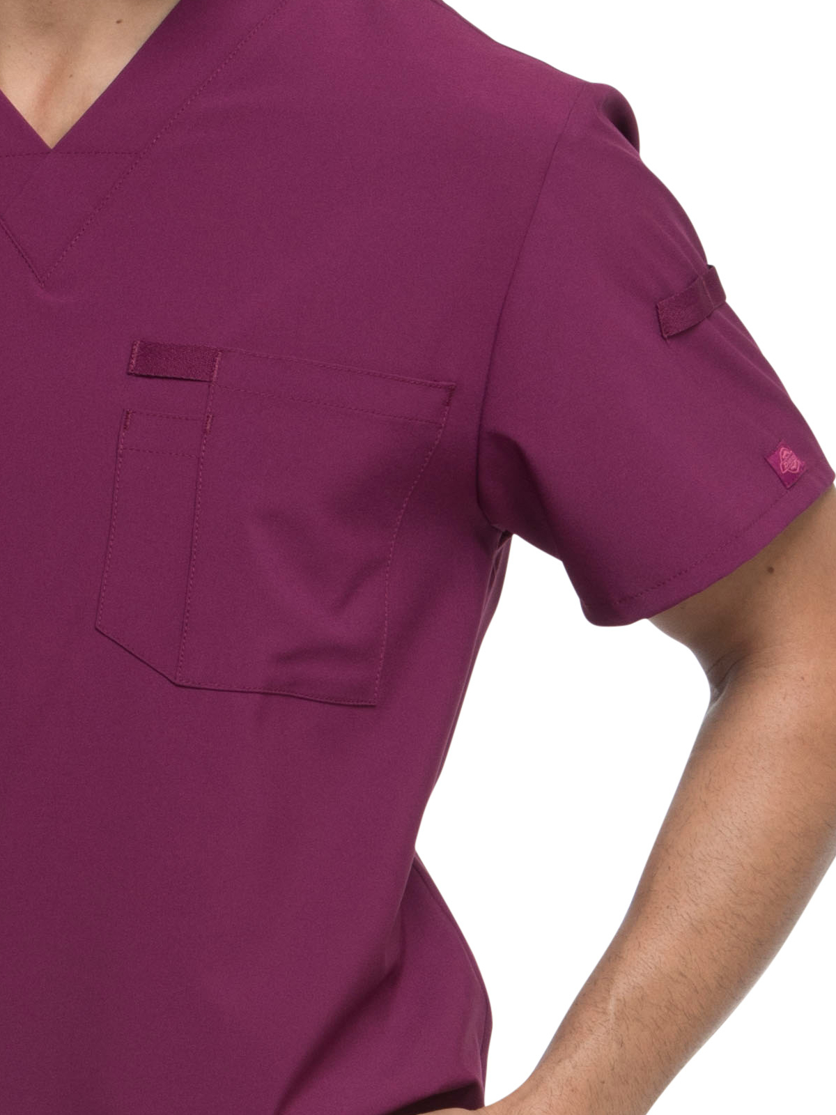 Dickies Medical - EDS Essentials - Men's 2-Pocket Tuckable V-Neck Top 20