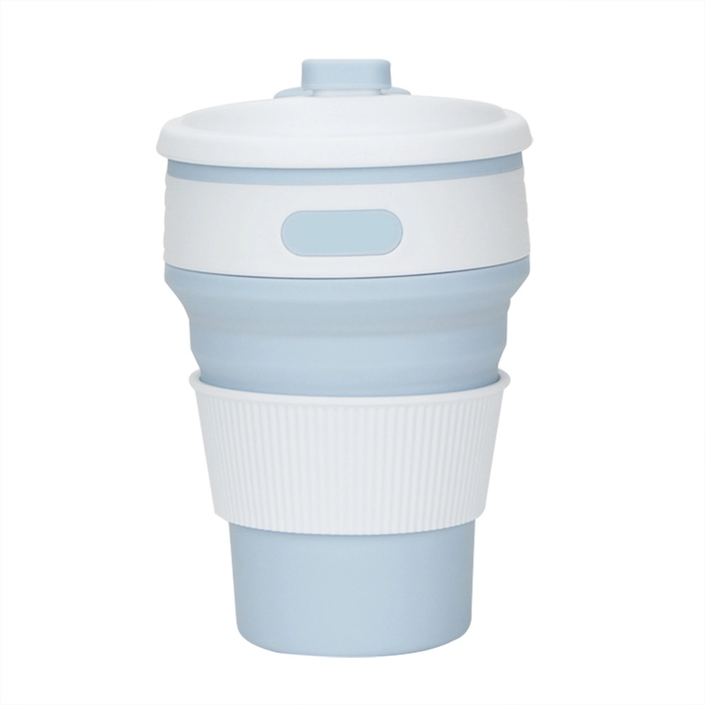 15oz/450ml Silicone Collapsible Hot Cup Coffee Mug 11