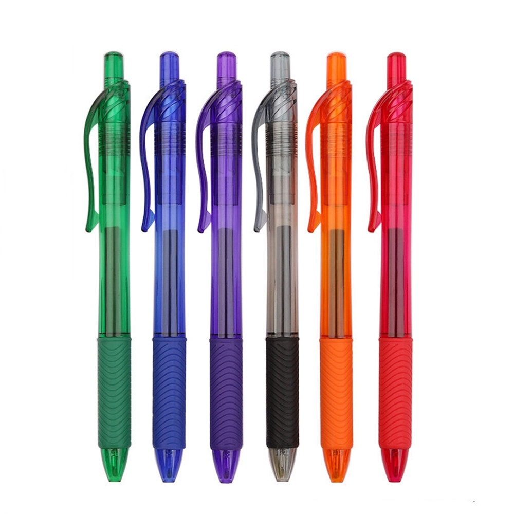 Plastic Pen With Rubber Grip 5
