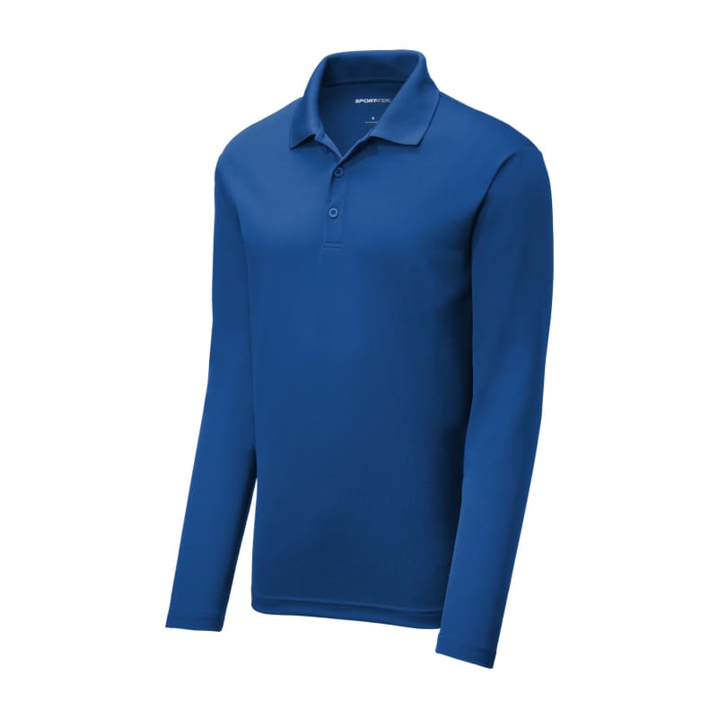 Sport-Tek PosiCharge RacerMesh Long Sleeve Polo. 13