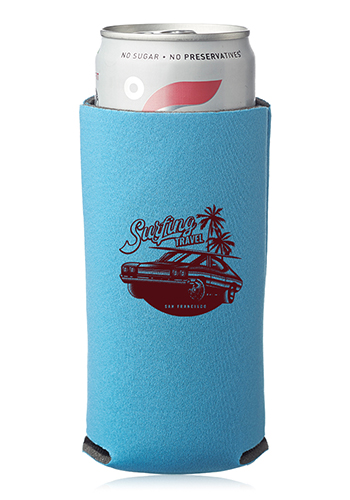 Collapsible Slim Can Coolers, custom koozie with logo imprint 3