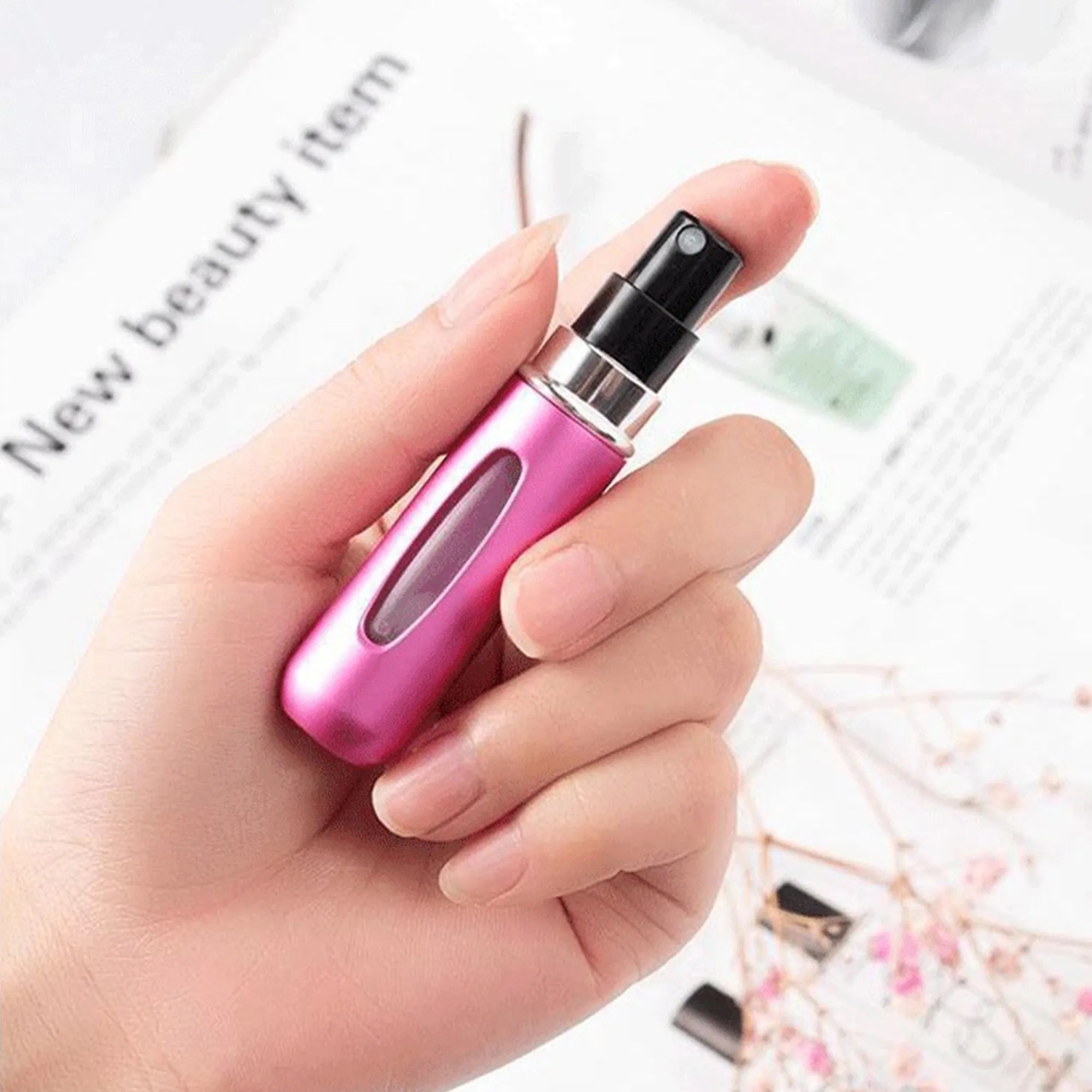 Perfume Refillable Bottle With Window 4